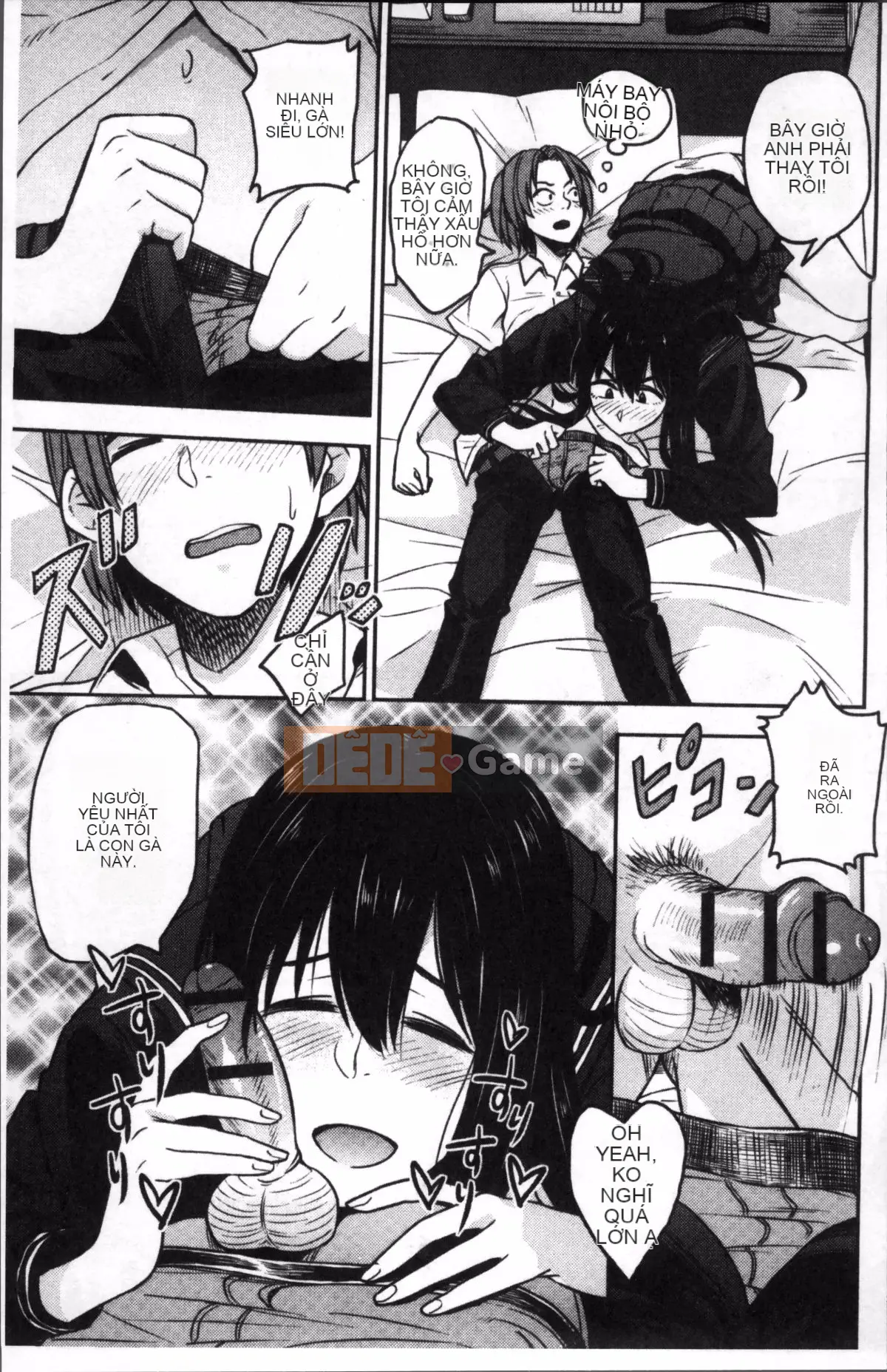 [Nhóm càn quét 4K][Hachimoto] Ah...Nurle vào...♥