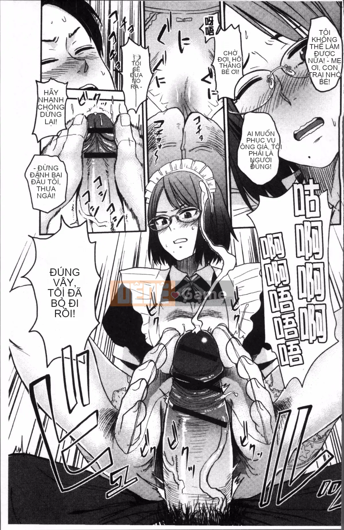 [Nhóm càn quét 4K][Hachimoto] Ah...Nurle vào...♥