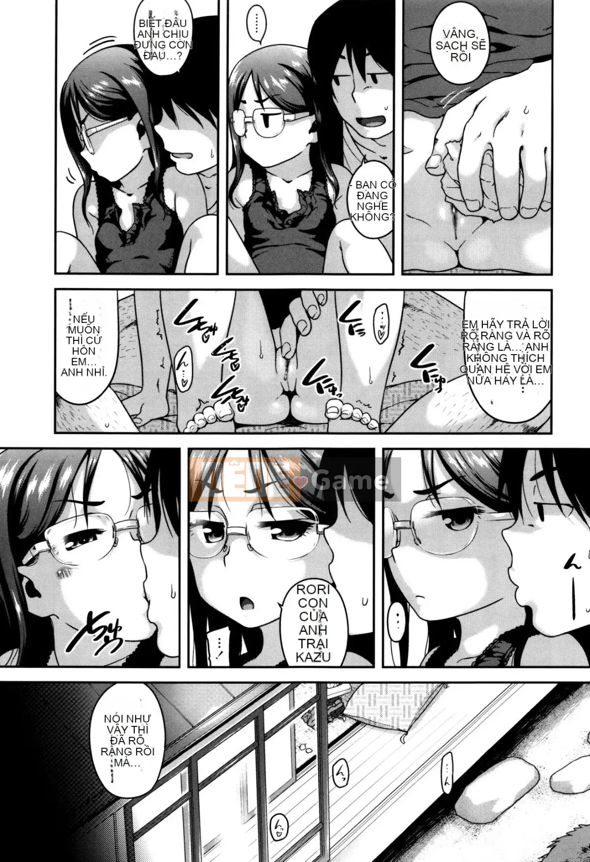 [Chiguchimiri] Tôi đã làm điều đó ở trường.