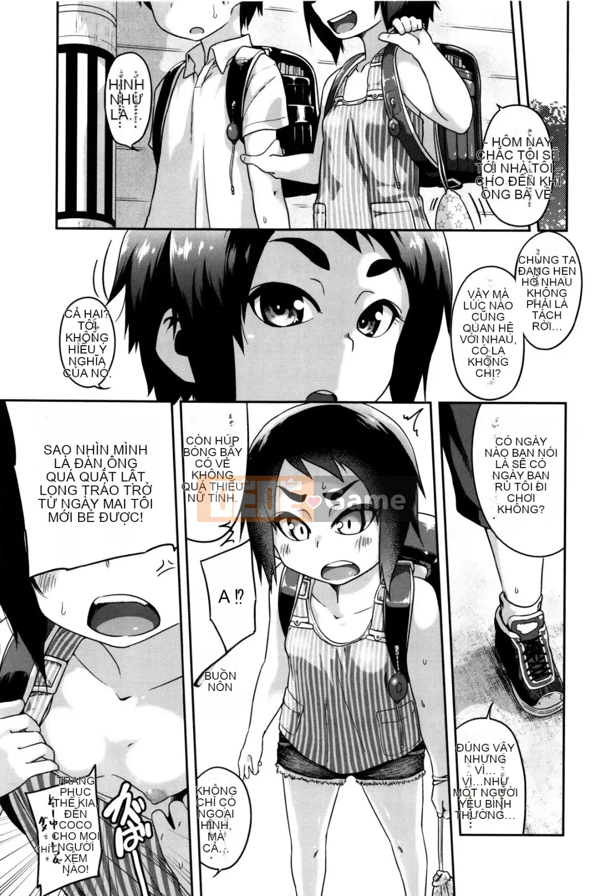 [Chiguchimiri] Tôi đã làm điều đó ở trường.