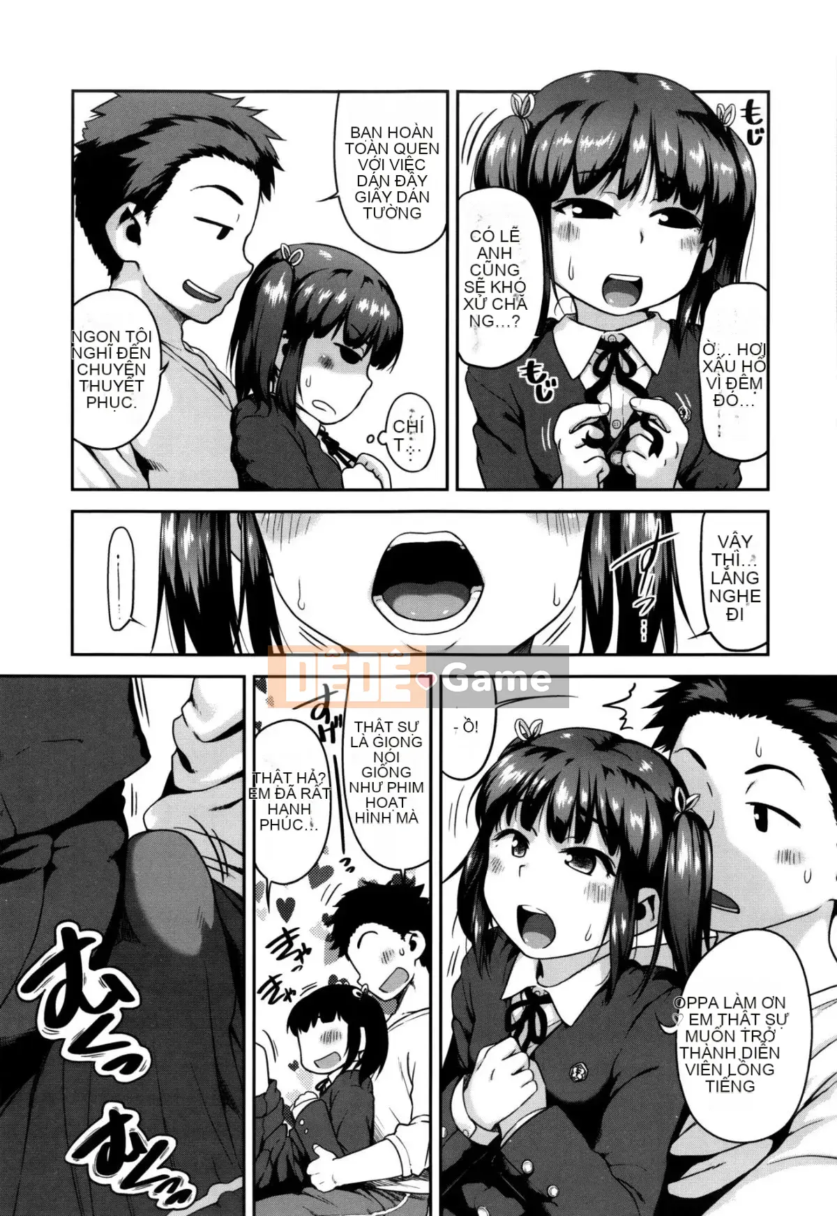 [Chiguchimiri] Tôi đã làm điều đó ở trường.