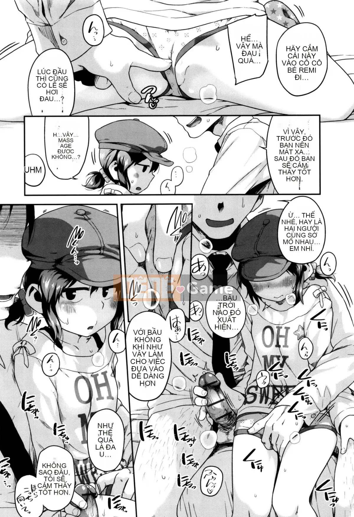 [Chiguchimiri] Tôi đã làm điều đó ở trường.