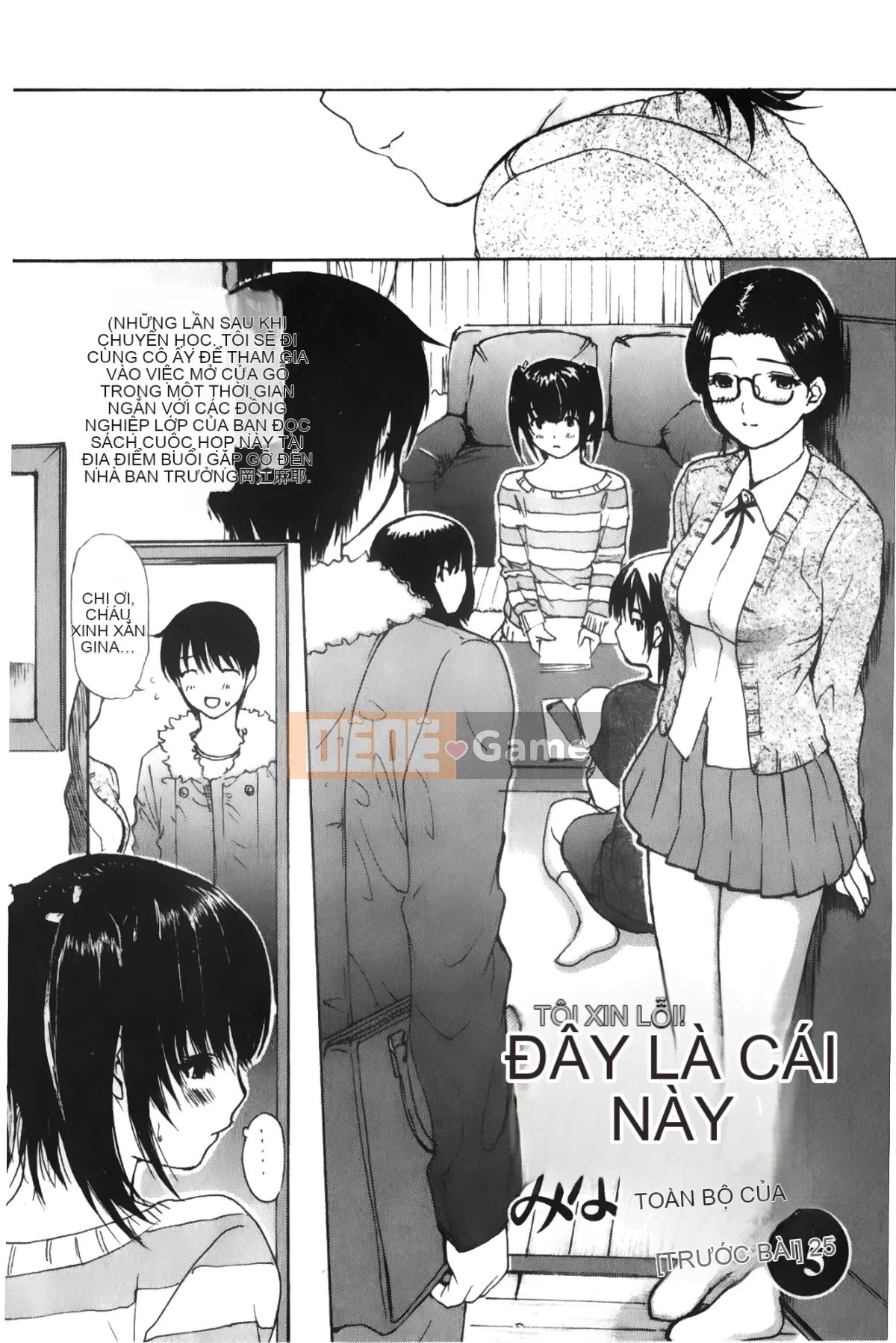 [MG Joe] Hàng xóm Minano Sensei 3