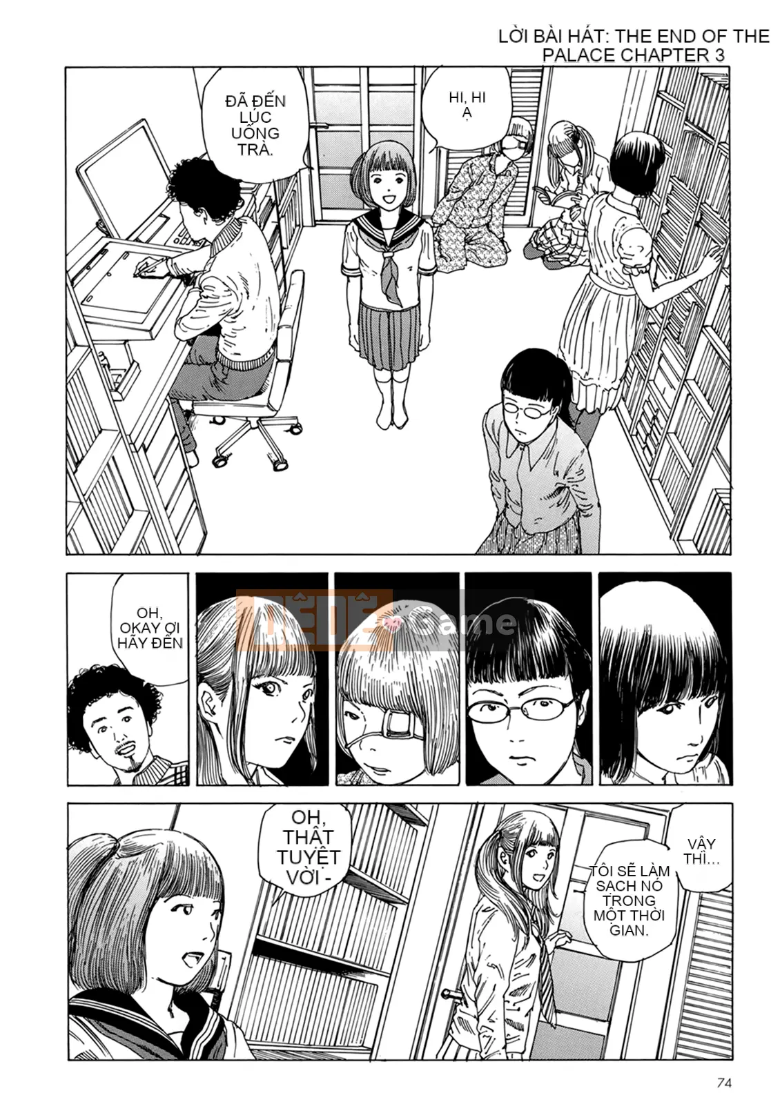 [Shintaro Kago] Hậu Cung Buổi Chiều Kết Thúc