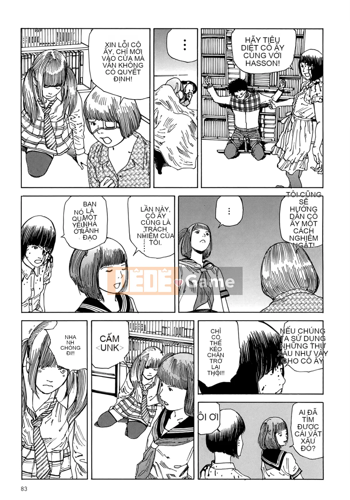 [Shintaro Kago] Hậu Cung Buổi Chiều Kết Thúc