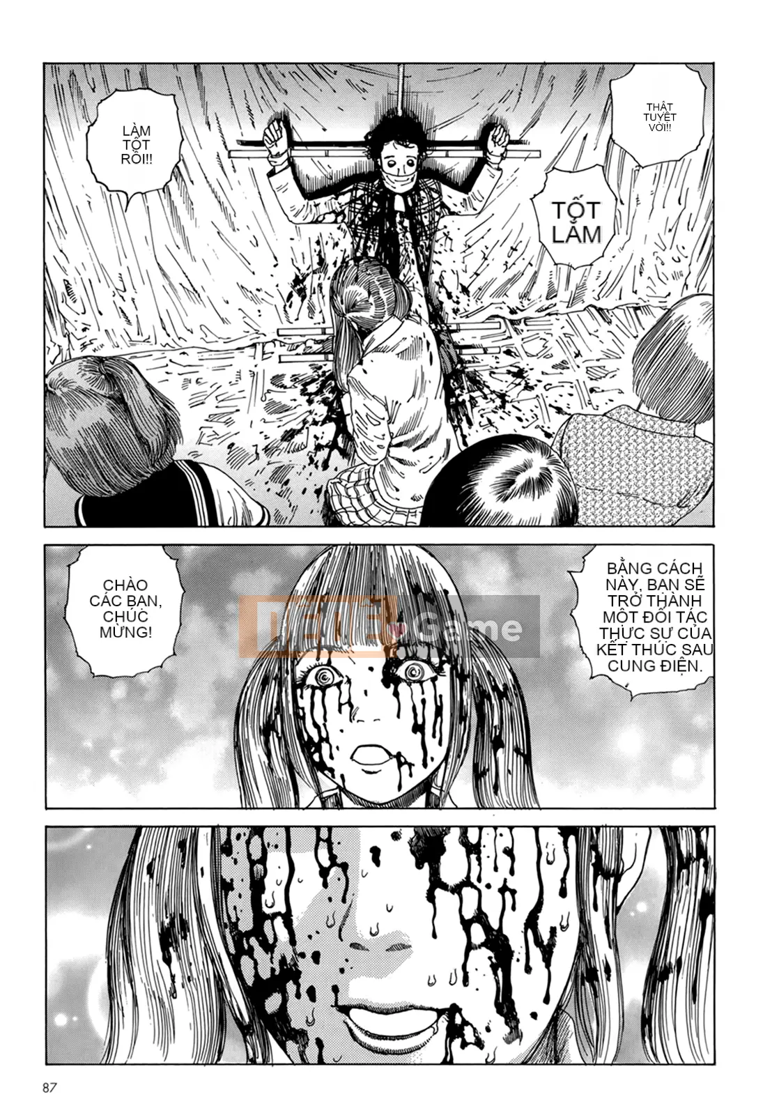 [Shintaro Kago] Hậu Cung Buổi Chiều Kết Thúc