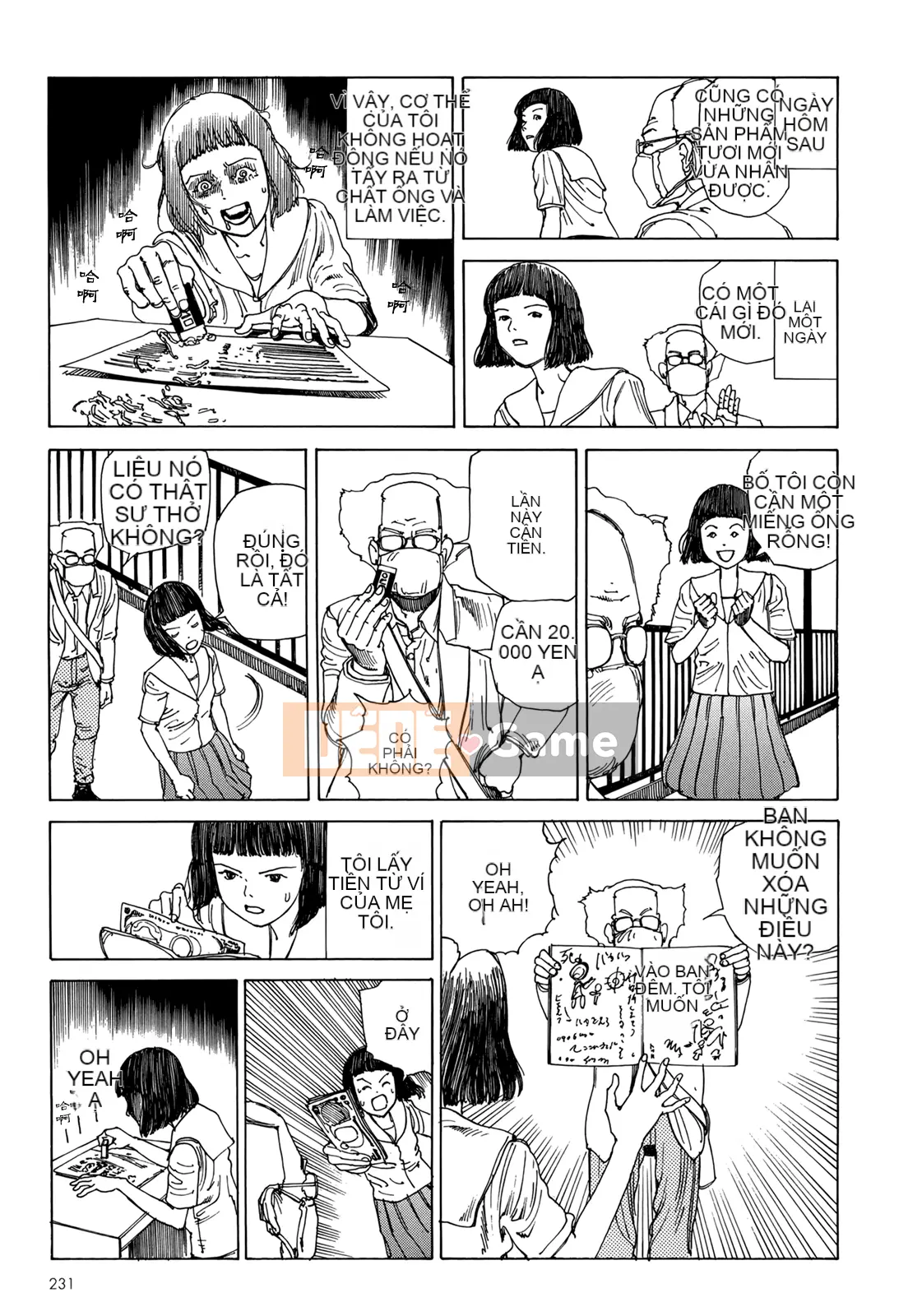 [Shintaro Kago] Hậu Cung Buổi Chiều Kết Thúc