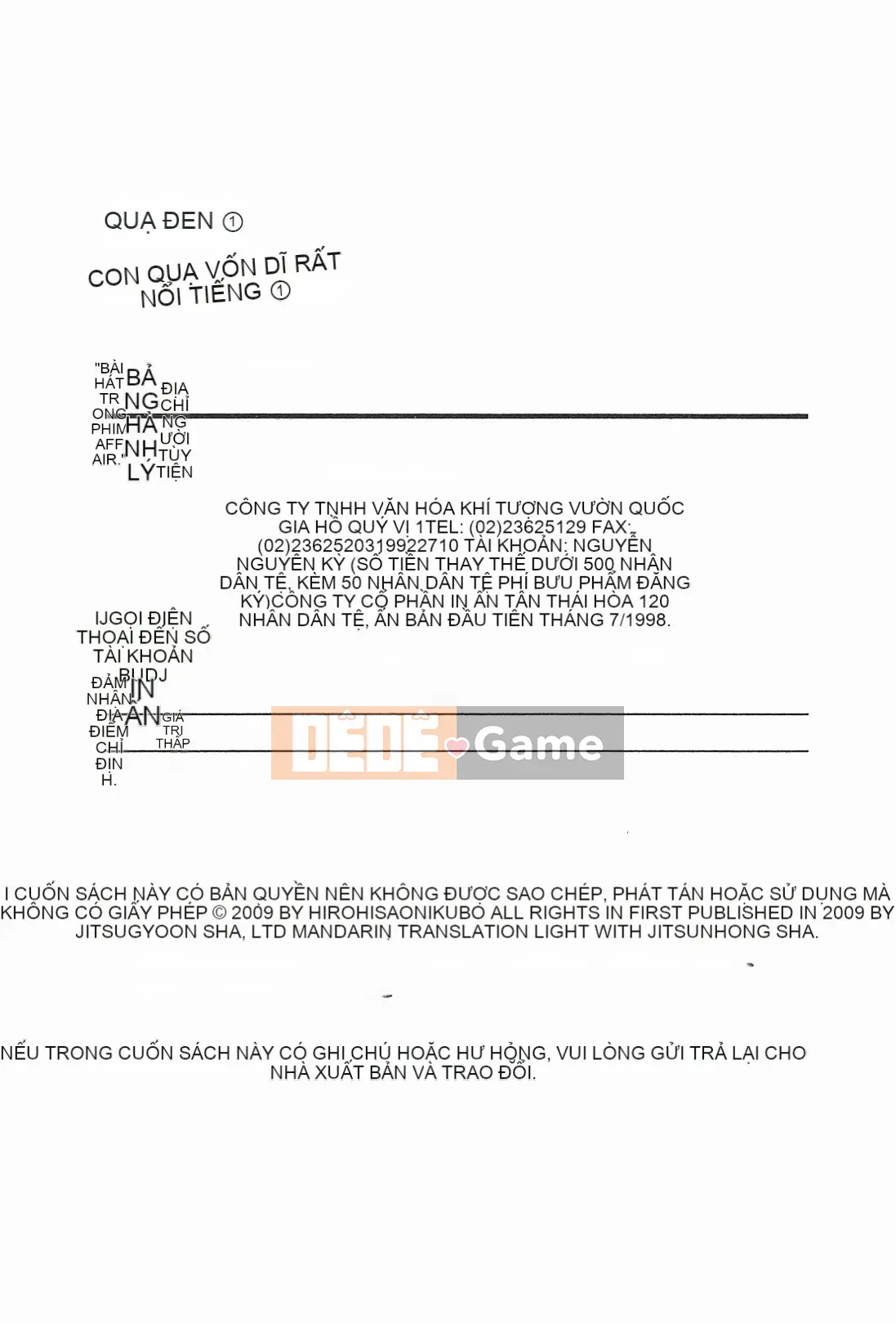 [Onikubo Hirohisa] Nữ Raven Lady.