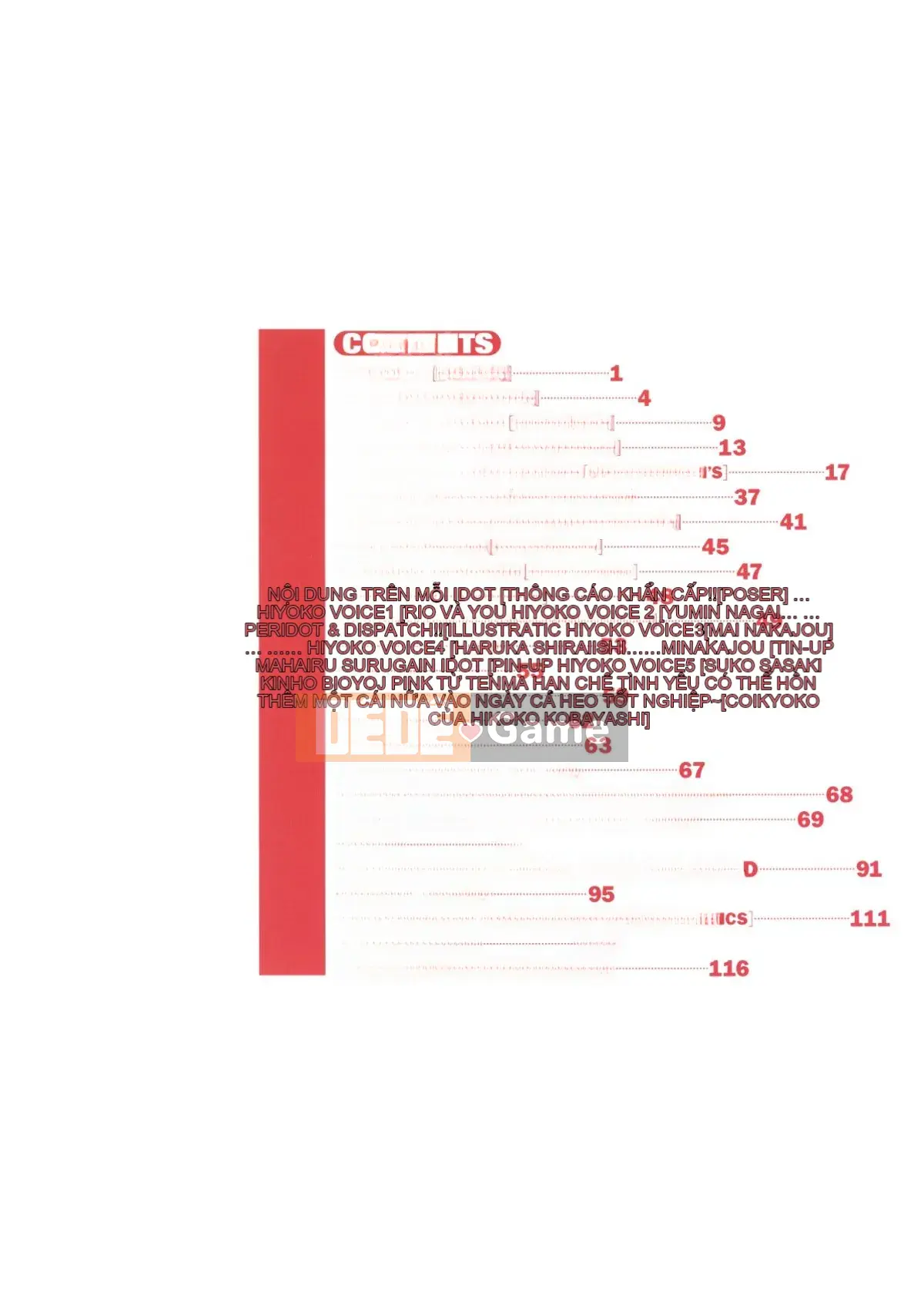 [Kobayashi Hiyoko] GIỌNG NÓI HIYOKO