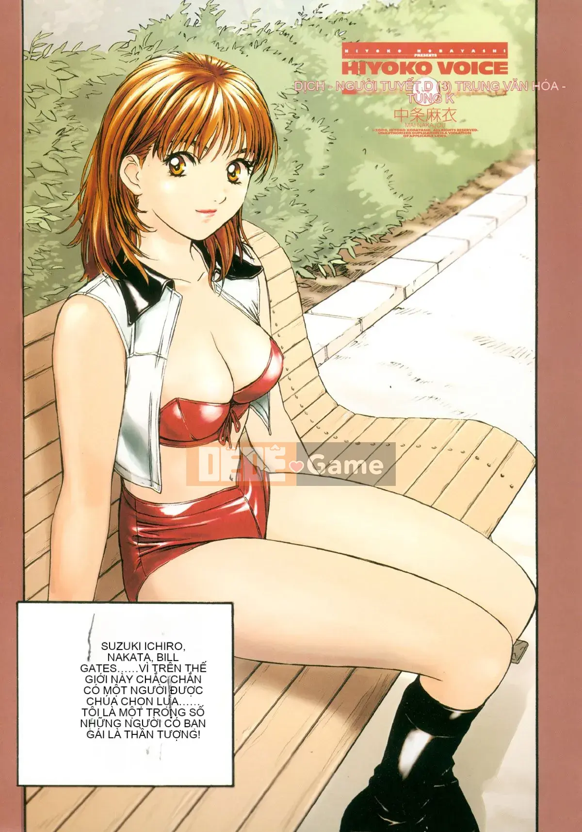 [Kobayashi Hiyoko] GIỌNG NÓI HIYOKO