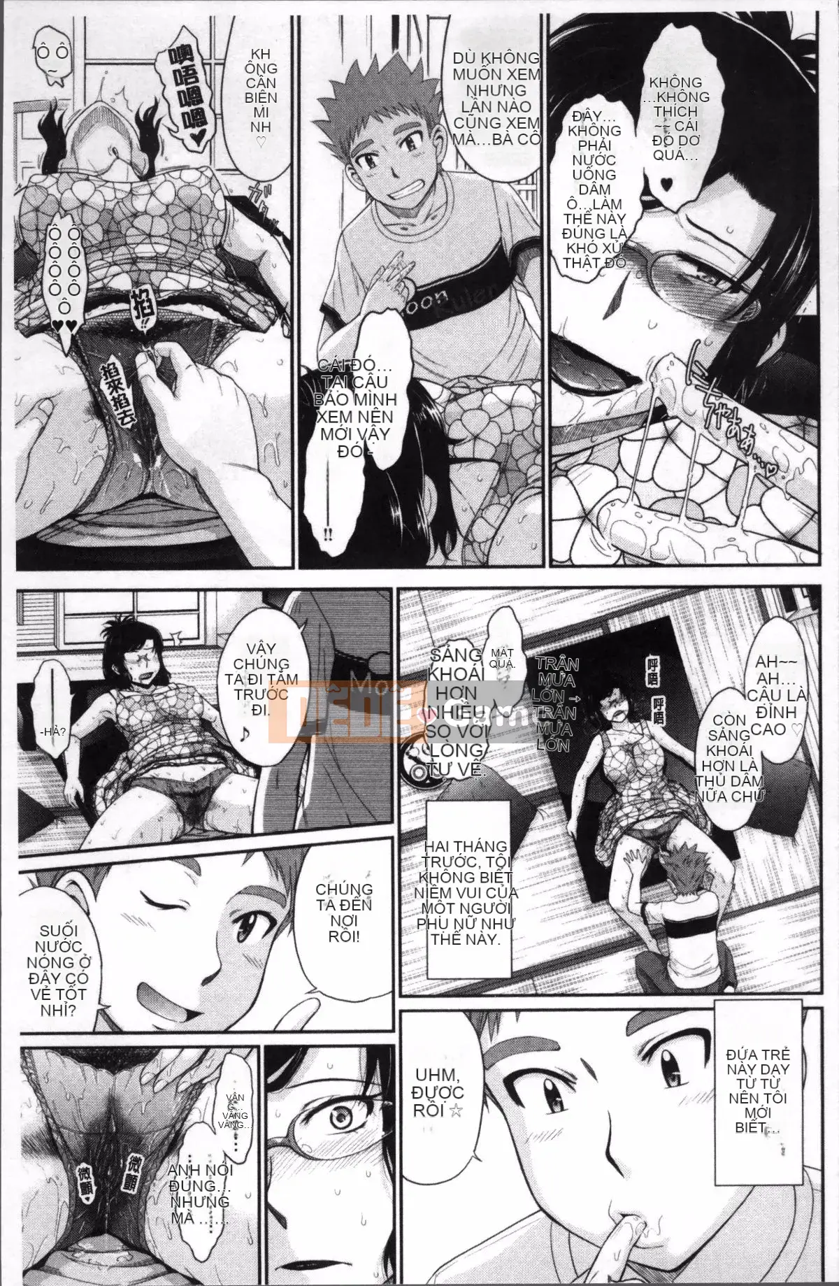 [Nhóm càn quét 4K][Tsukino Jougi] Chuyện tình gợi cảm