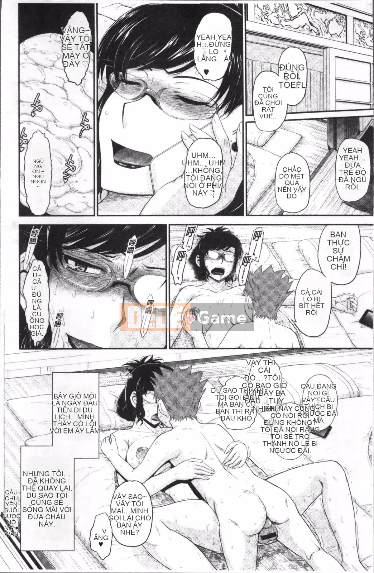 [Nhóm càn quét 4K][Tsukino Jougi] Chuyện tình gợi cảm