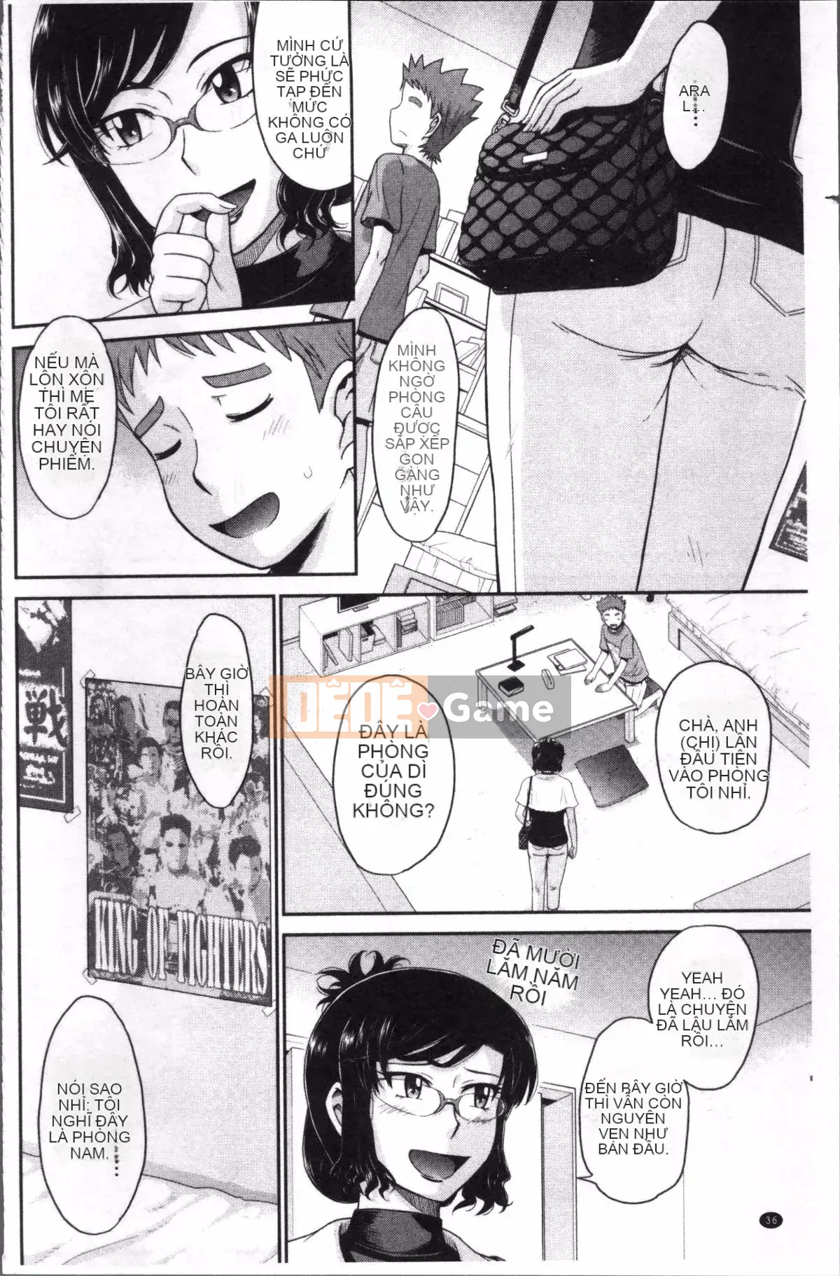 [Nhóm càn quét 4K][Tsukino Jougi] Chuyện tình gợi cảm