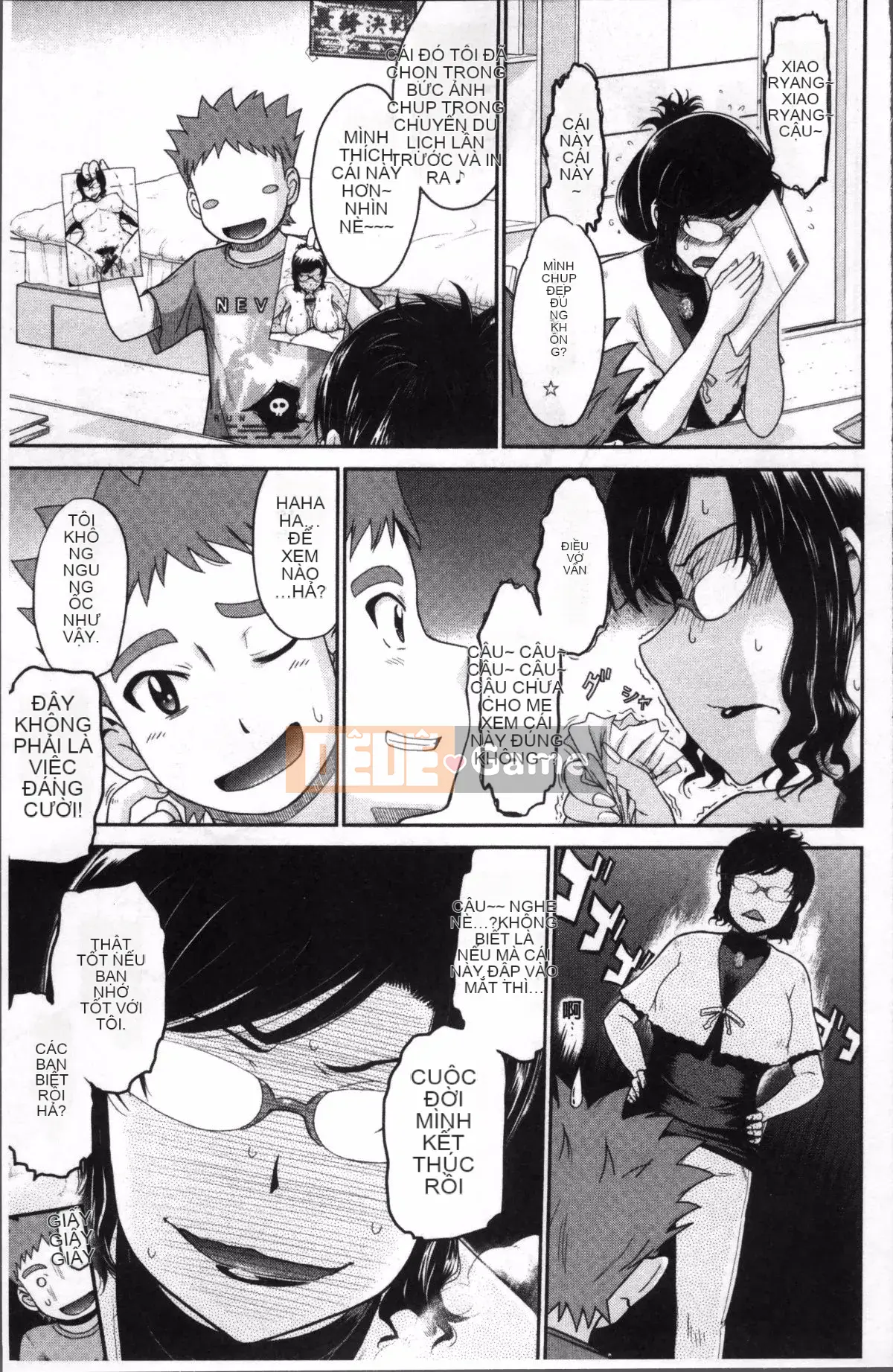 [Nhóm càn quét 4K][Tsukino Jougi] Chuyện tình gợi cảm