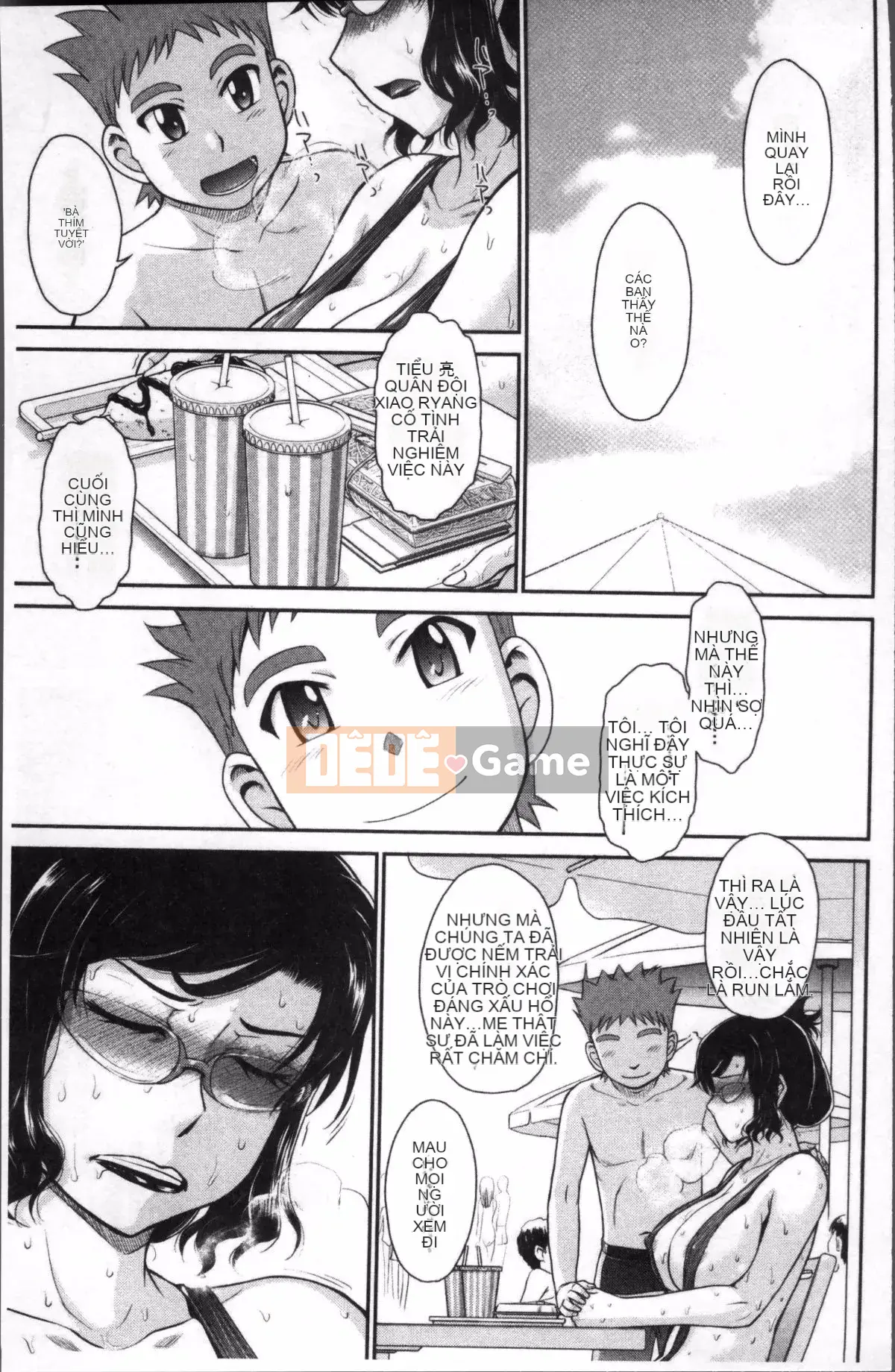 [Nhóm càn quét 4K][Tsukino Jougi] Chuyện tình gợi cảm