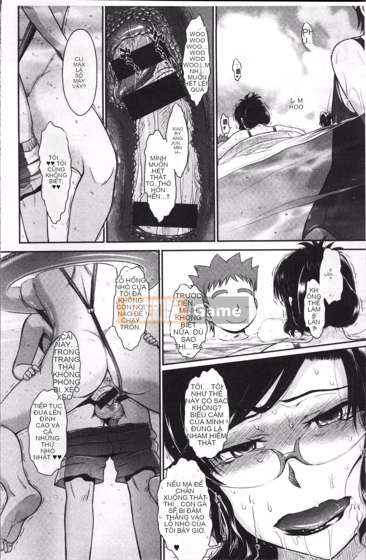 [Nhóm càn quét 4K][Tsukino Jougi] Chuyện tình gợi cảm