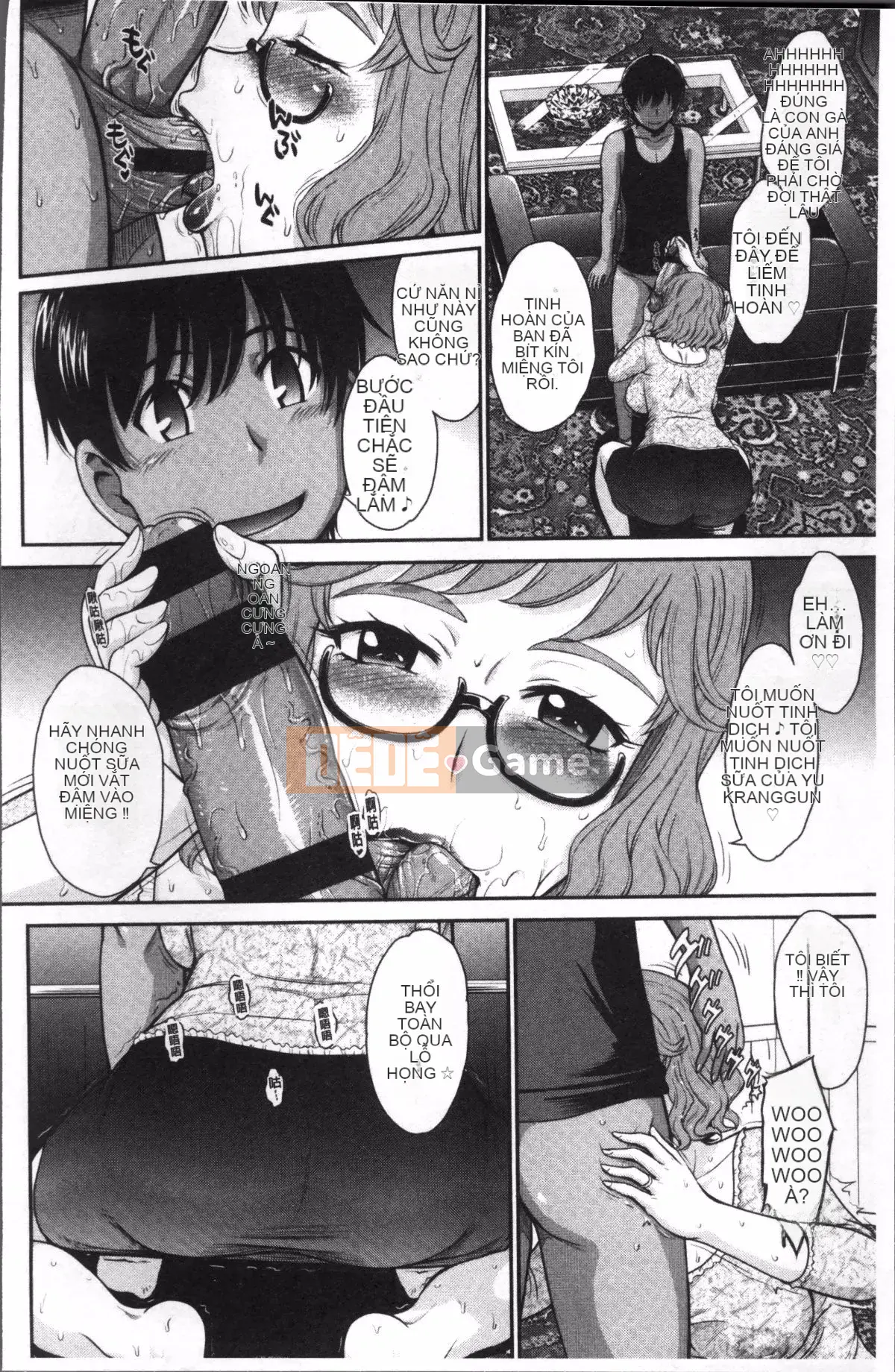 [Nhóm càn quét 4K][Tsukino Jougi] Chuyện tình gợi cảm