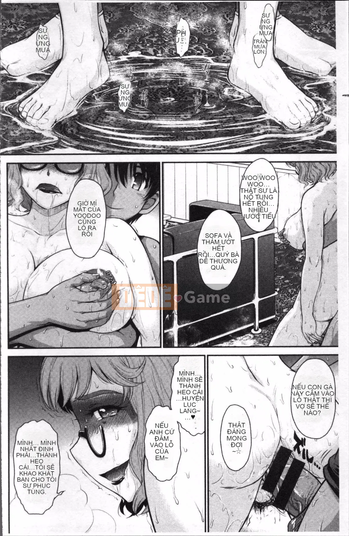 [Nhóm càn quét 4K][Tsukino Jougi] Chuyện tình gợi cảm