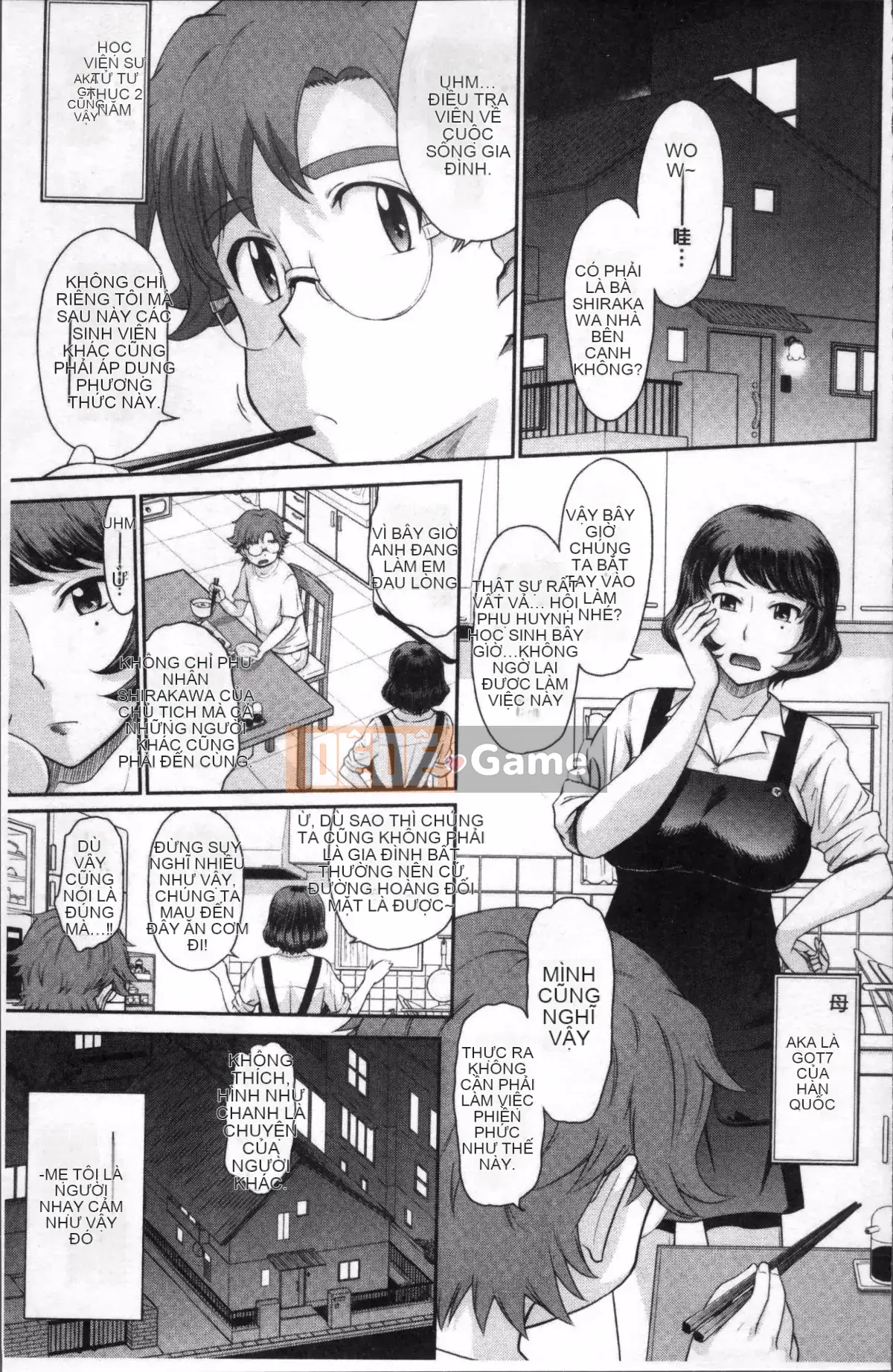 [Nhóm càn quét 4K][Tsukino Jougi] Chuyện tình gợi cảm