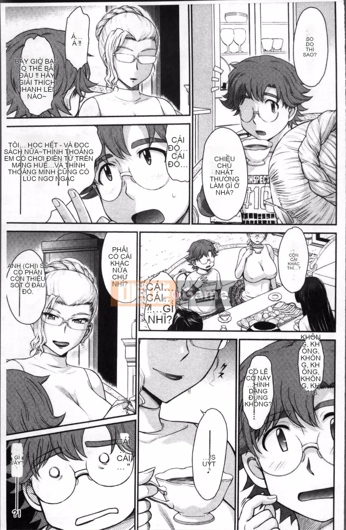 [Nhóm càn quét 4K][Tsukino Jougi] Chuyện tình gợi cảm