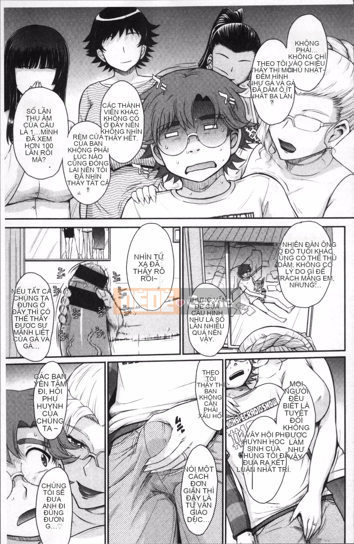 [Nhóm càn quét 4K][Tsukino Jougi] Chuyện tình gợi cảm