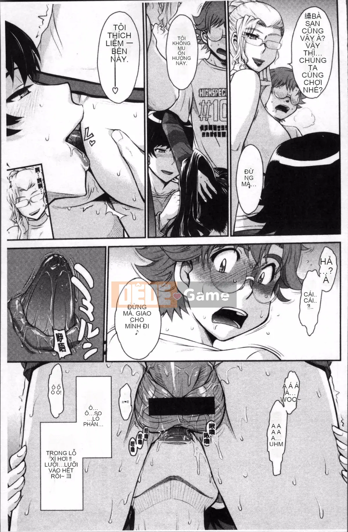 [Nhóm càn quét 4K][Tsukino Jougi] Chuyện tình gợi cảm