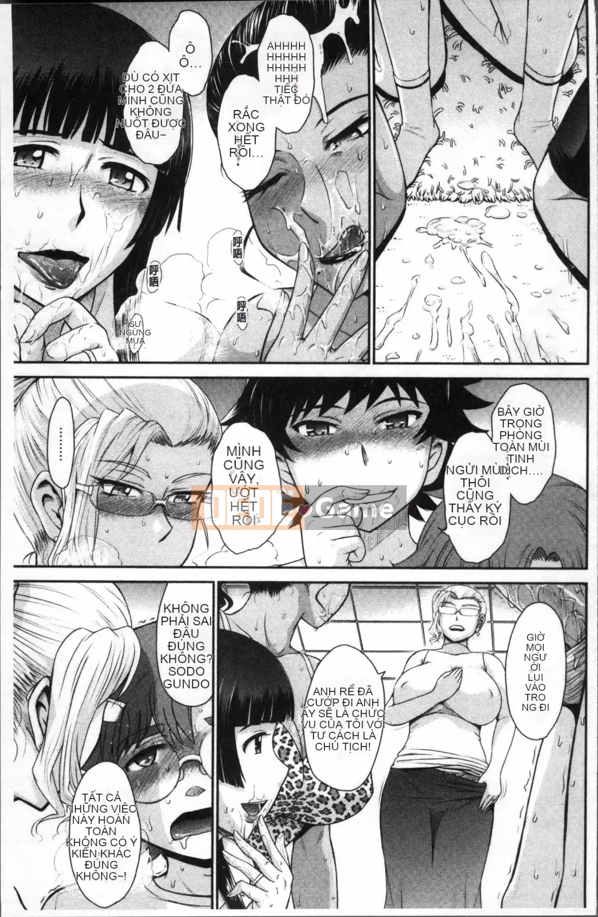 [Nhóm càn quét 4K][Tsukino Jougi] Chuyện tình gợi cảm