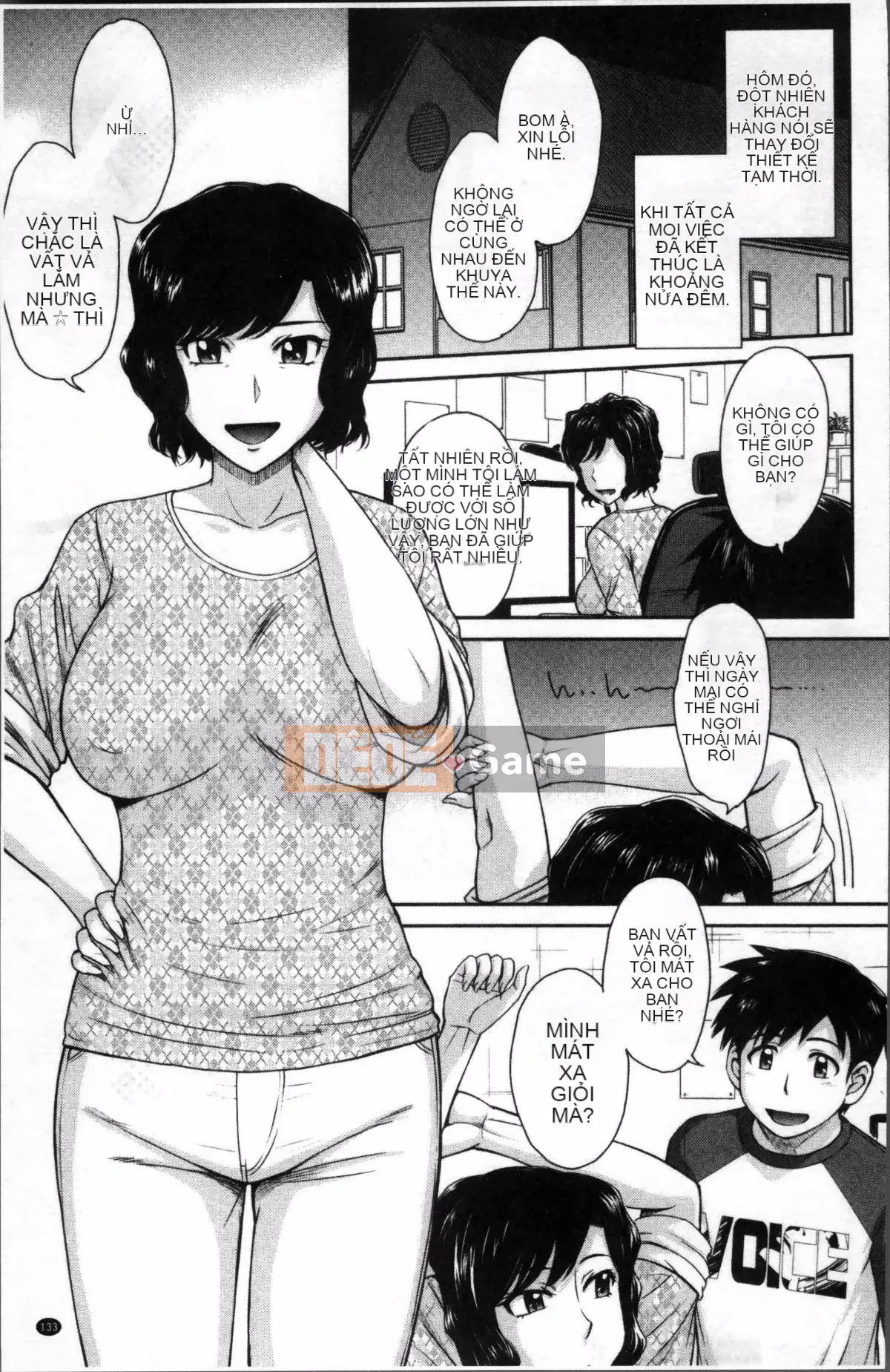 [Nhóm càn quét 4K][Tsukino Jougi] Chuyện tình gợi cảm