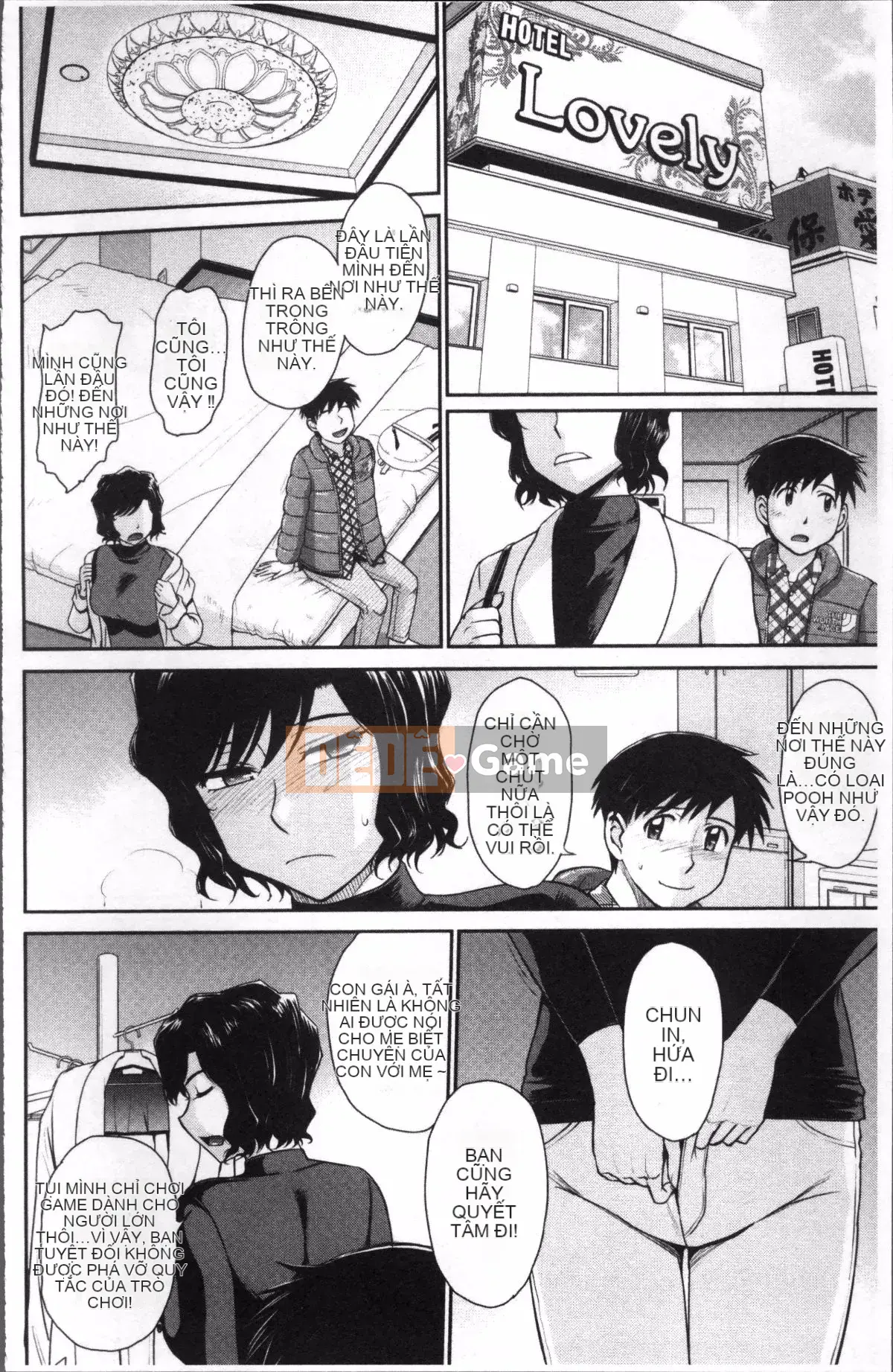 [Nhóm càn quét 4K][Tsukino Jougi] Chuyện tình gợi cảm