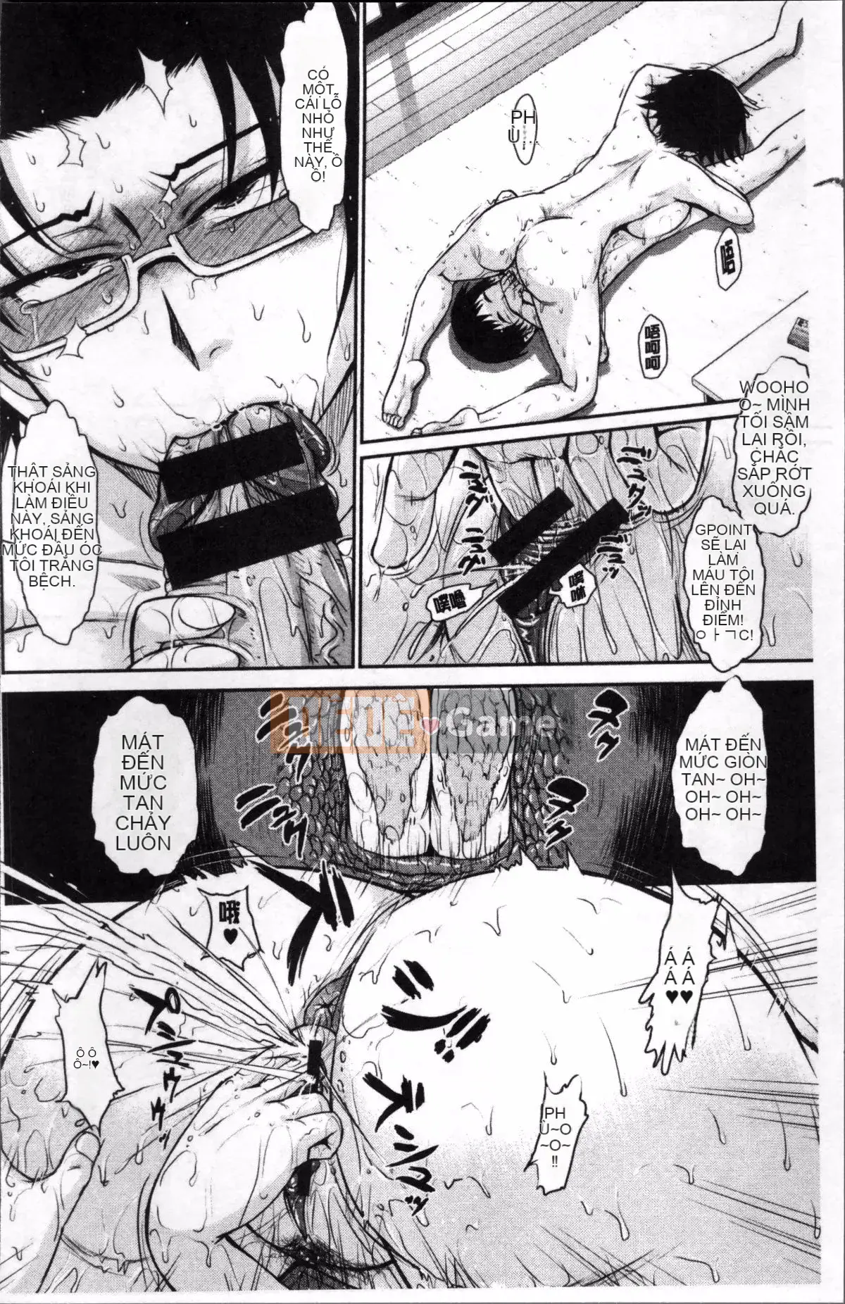 [Nhóm càn quét 4K][Tsukino Jougi] Chuyện tình gợi cảm