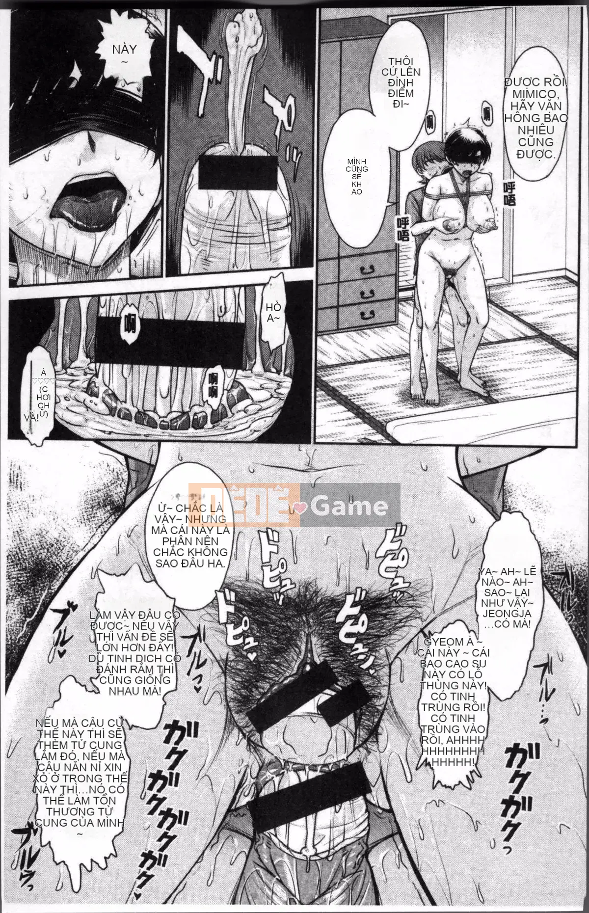 [Nhóm càn quét 4K][Tsukino Jougi] Chuyện tình gợi cảm