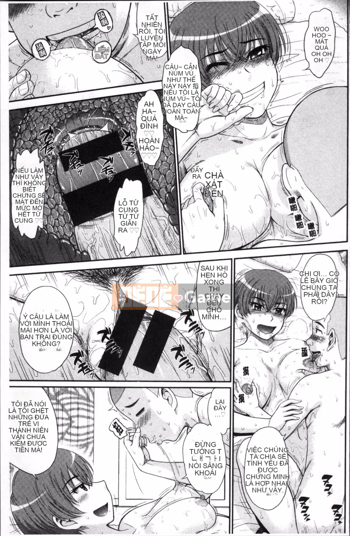 [Nhóm càn quét 4K][Tsukino Jougi] Chuyện tình gợi cảm