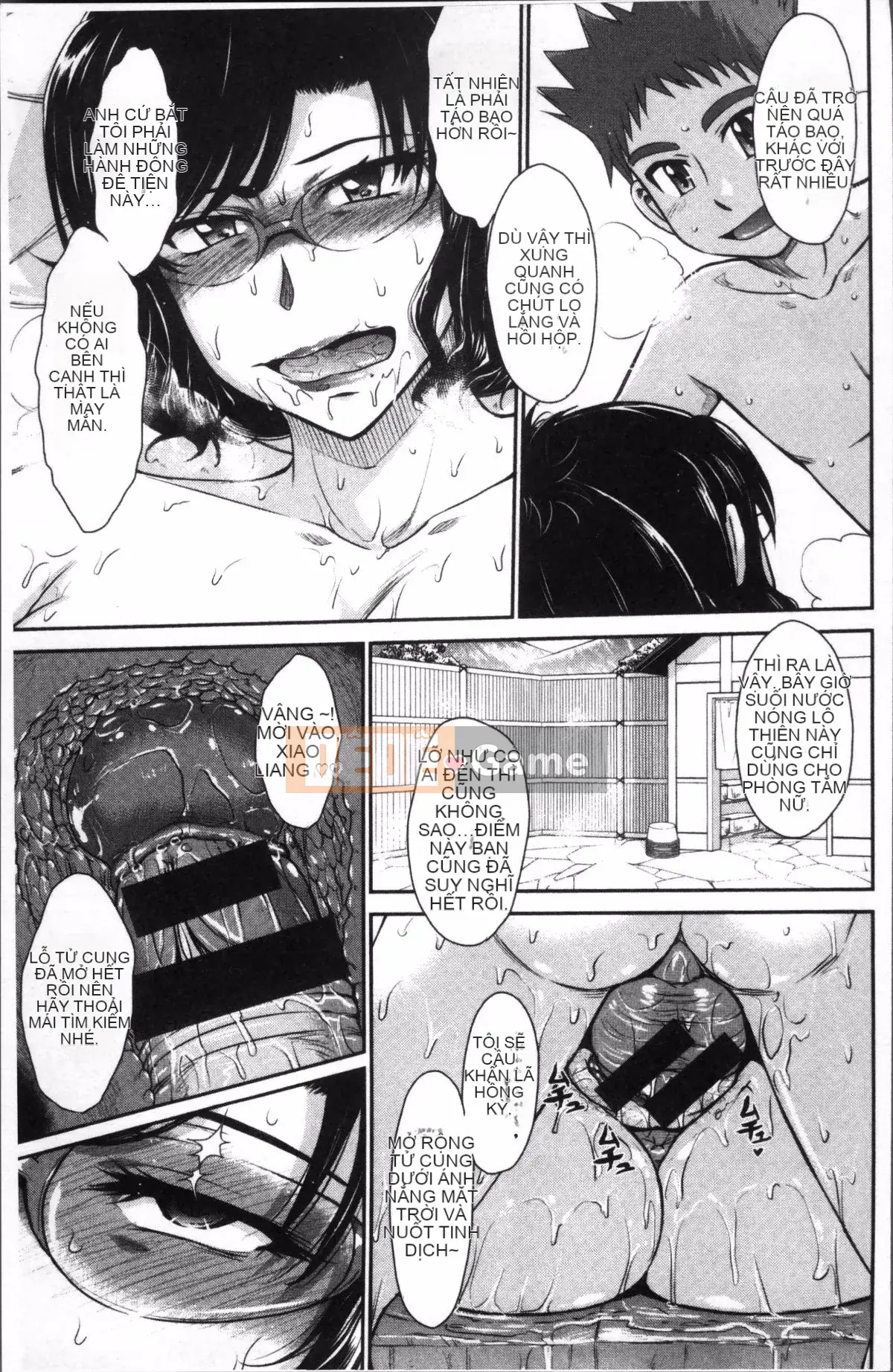 [Nhóm càn quét 4K][Tsukino Jougi] Chuyện tình gợi cảm