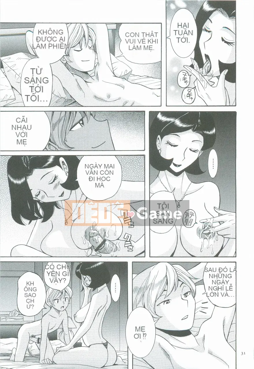 [Kojima Mio] Nymphomaman Loạn luân mẹ con Tử cung của mẹ là của con