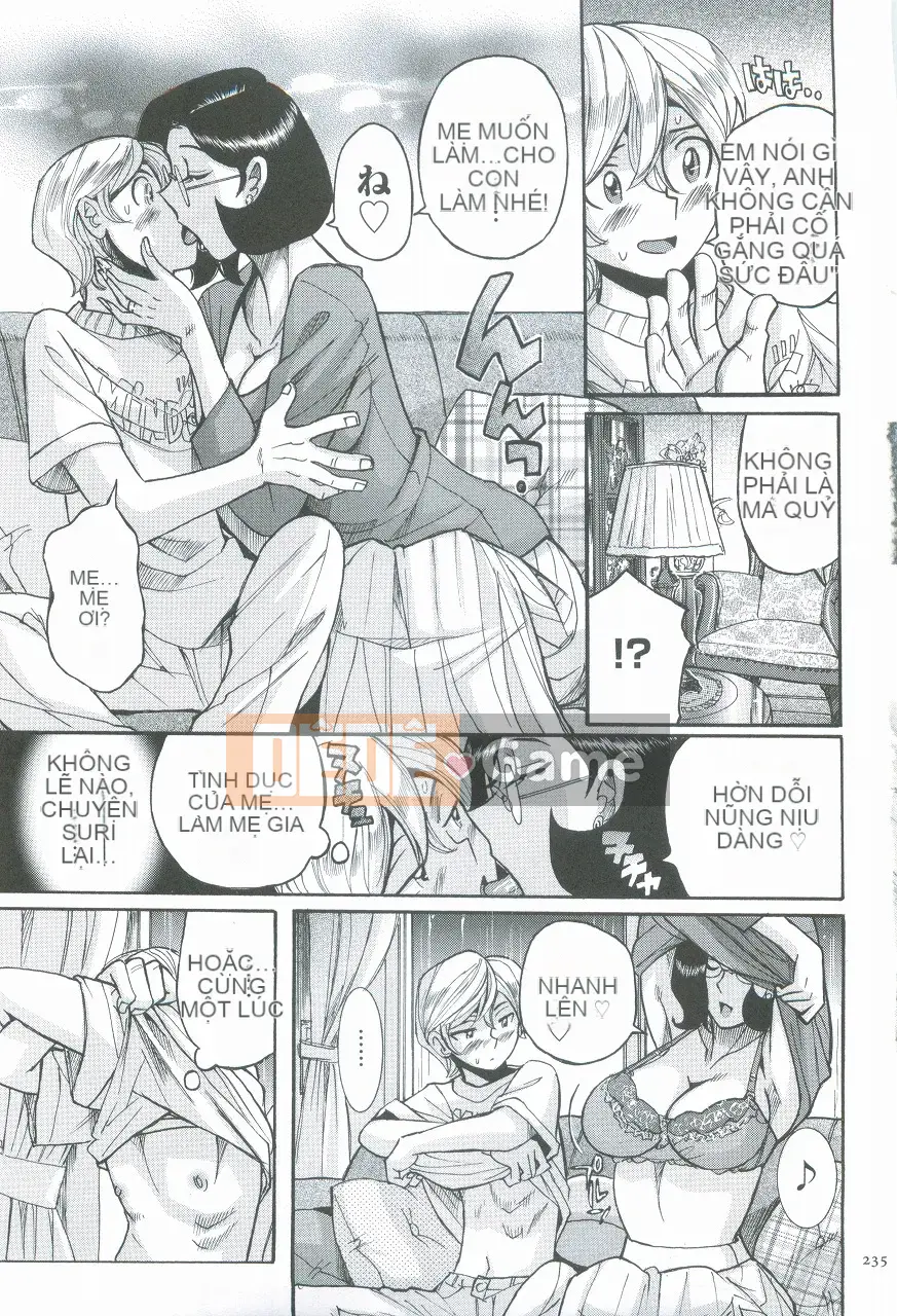 [Kojima Mio] Nymphomaman Loạn luân mẹ con Tử cung của mẹ là của con