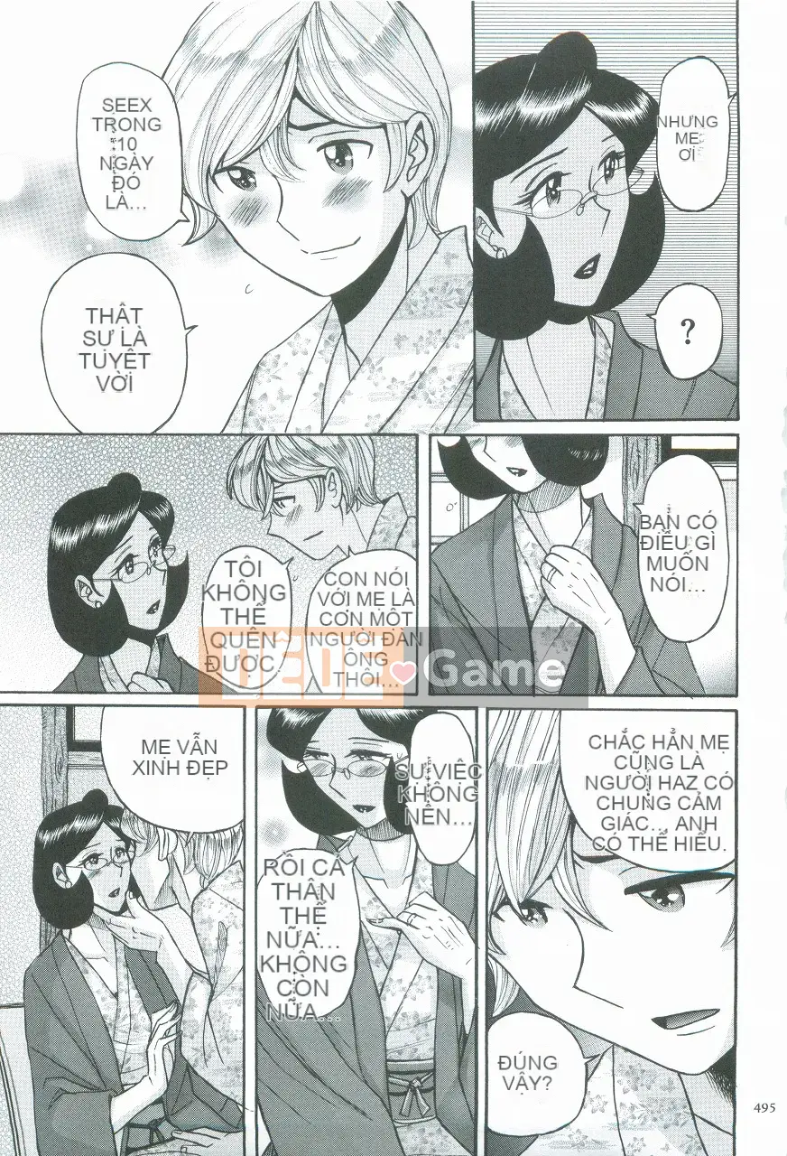 [Kojima Mio] Nymphomaman Loạn luân mẹ con Tử cung của mẹ là của con