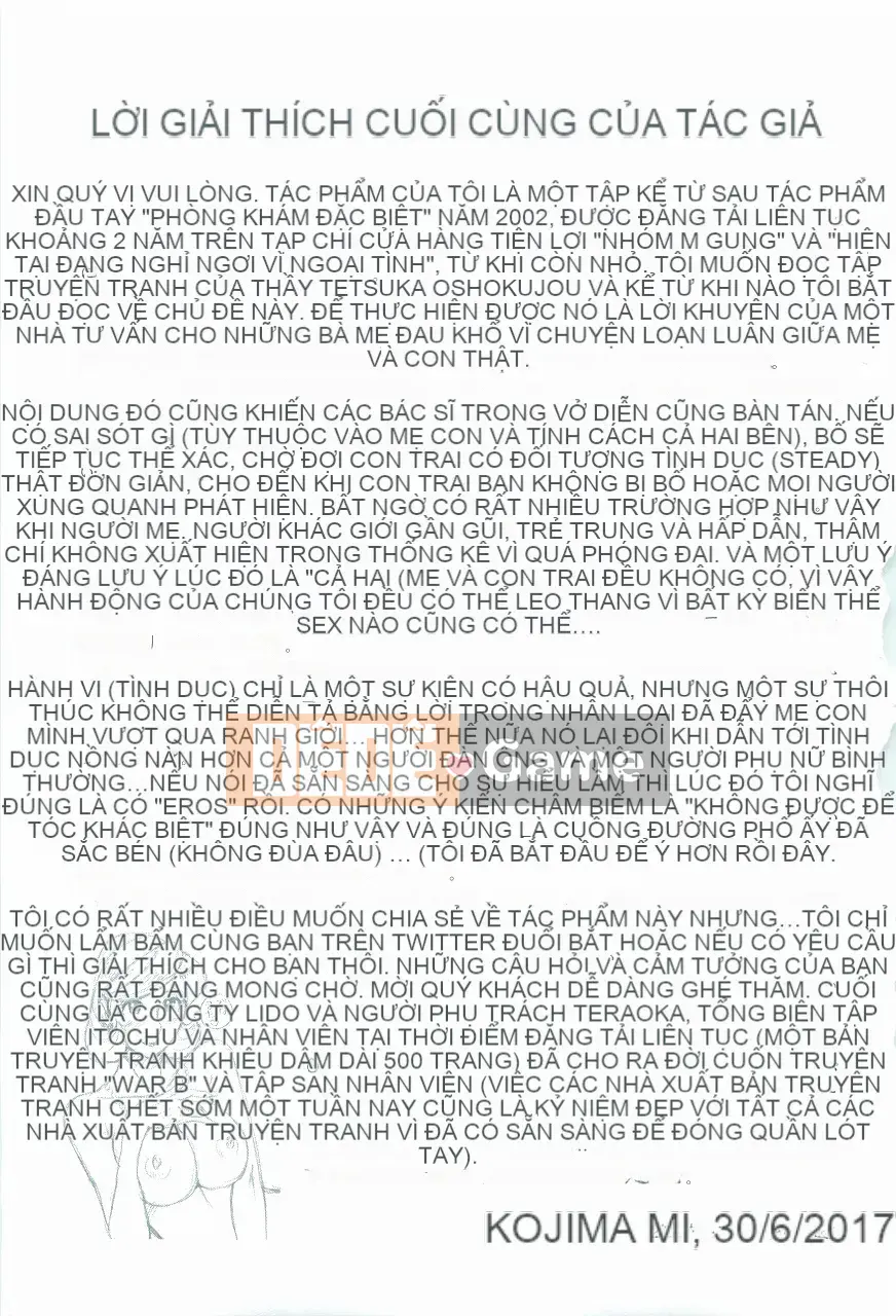 [Kojima Mio] Nymphomaman Loạn luân mẹ con Tử cung của mẹ là của con