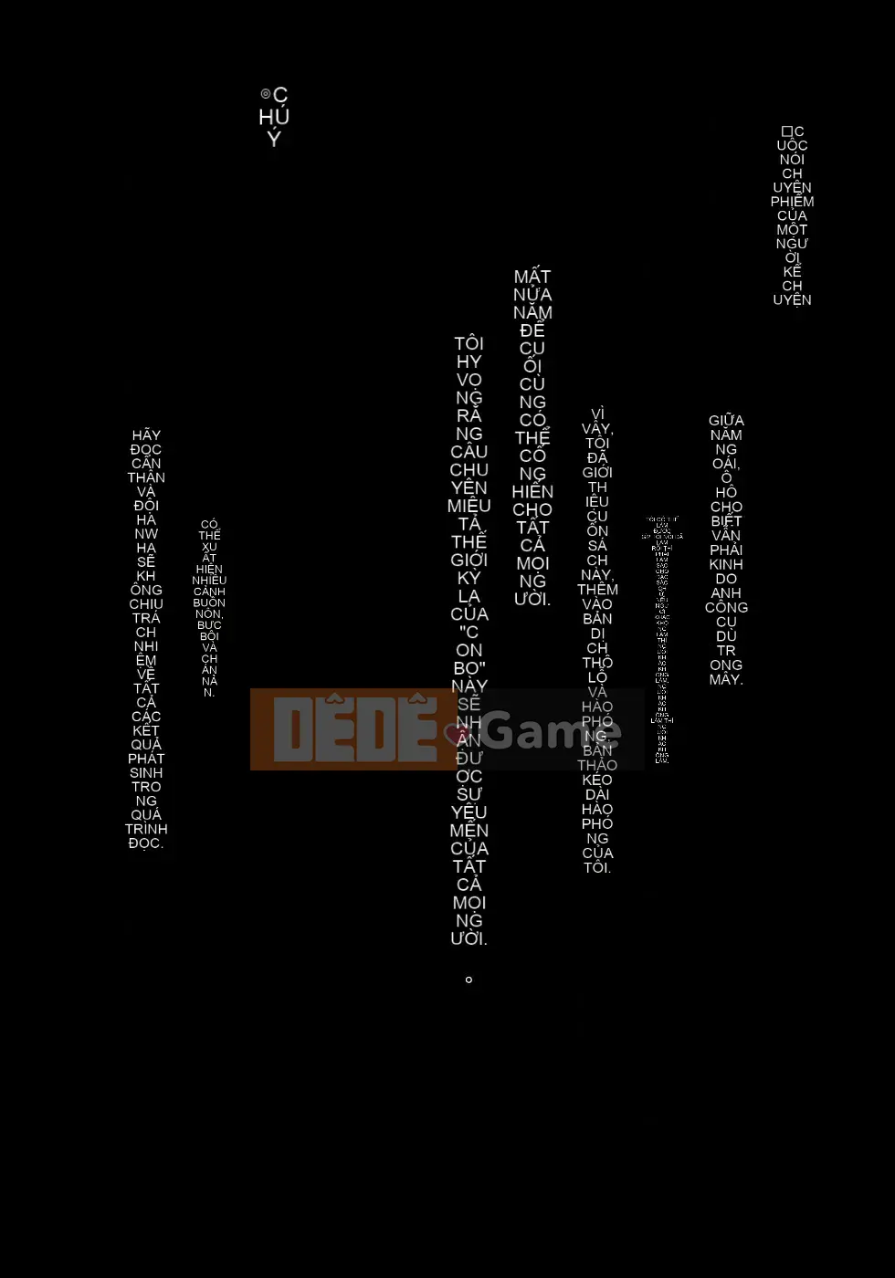 [Khoai đào xương 3] Nửa đêm ép nước