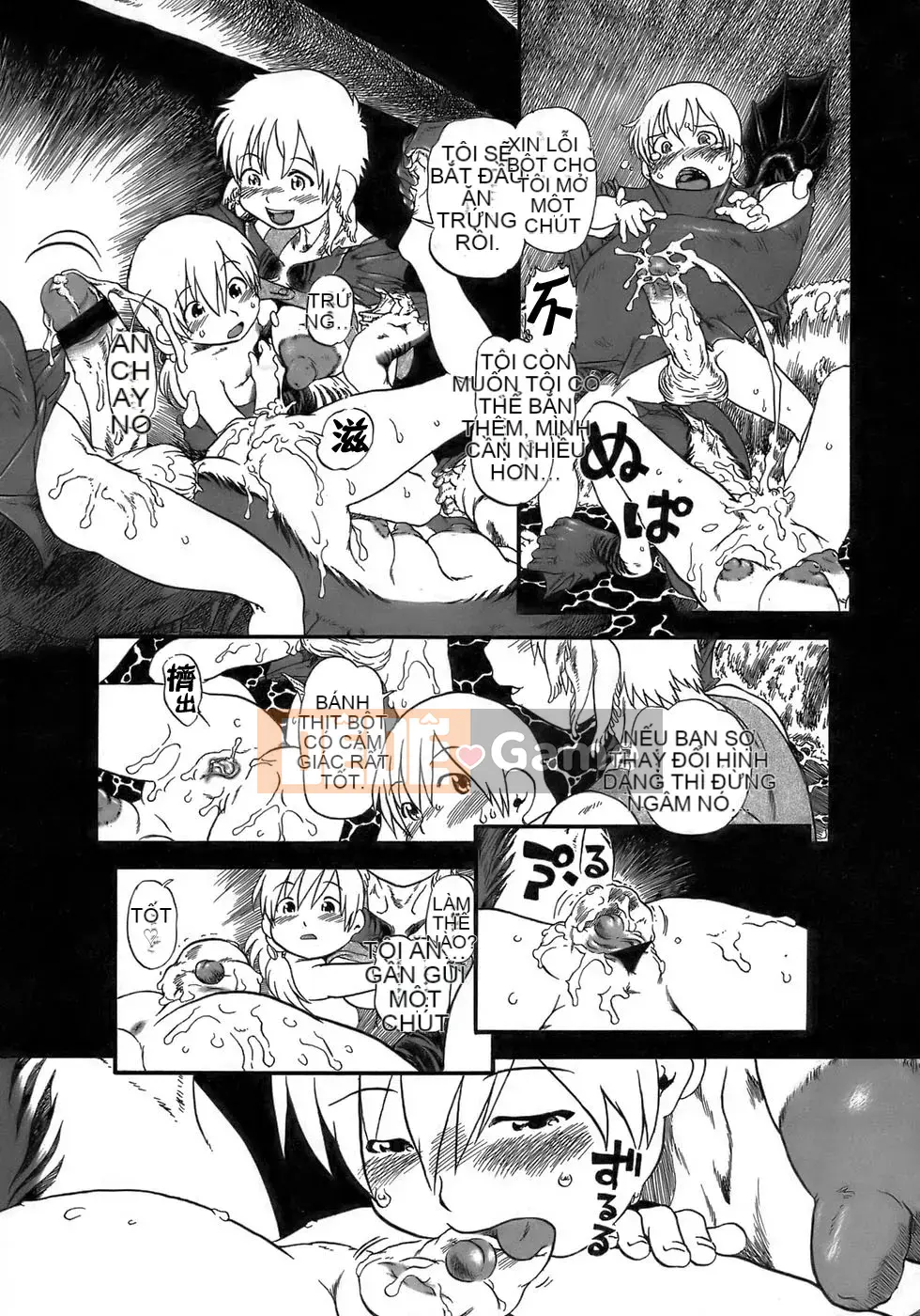 [Khoai đào xương 3] Nửa đêm ép nước