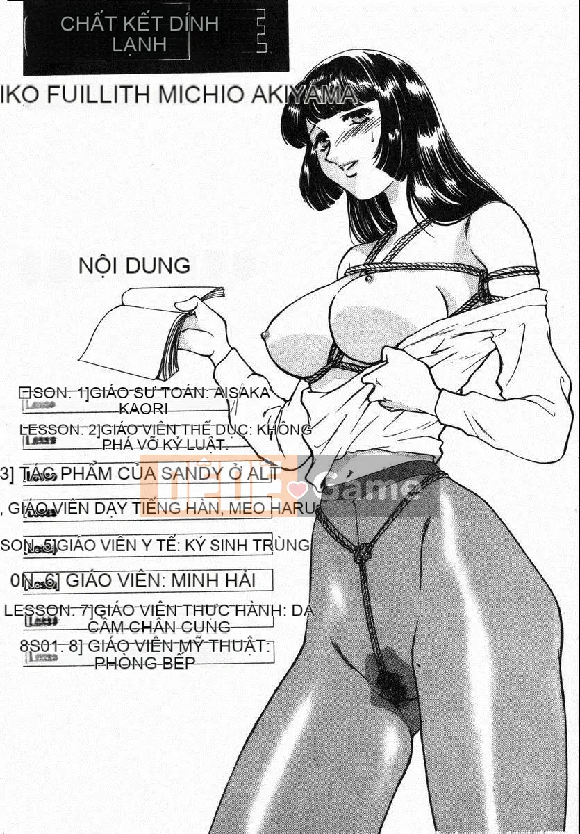 [Akiko Fujii, Michio Akiyama] KHU TRƯỜNG HỌC