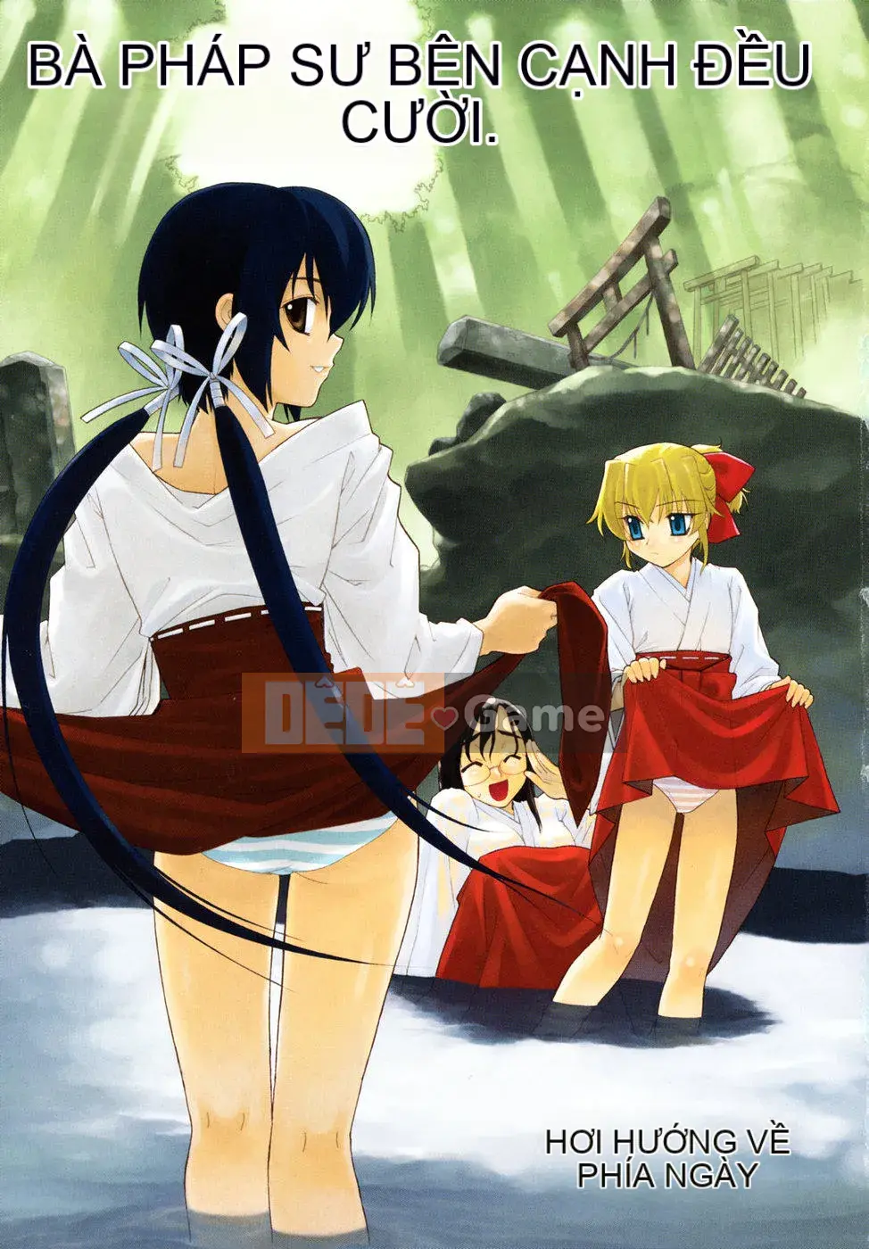 [Tiểu Hinata] Tất cả các vu nữ đều cười