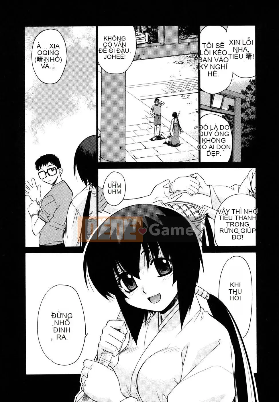 [Tiểu Hinata] Tất cả các vu nữ đều cười