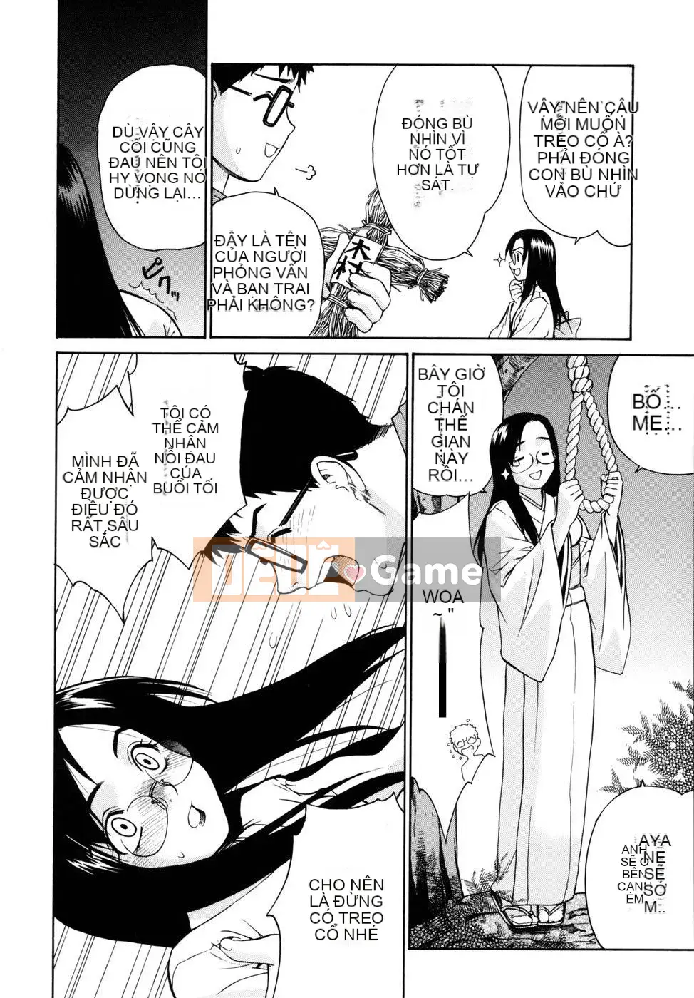 [Tiểu Hinata] Tất cả các vu nữ đều cười