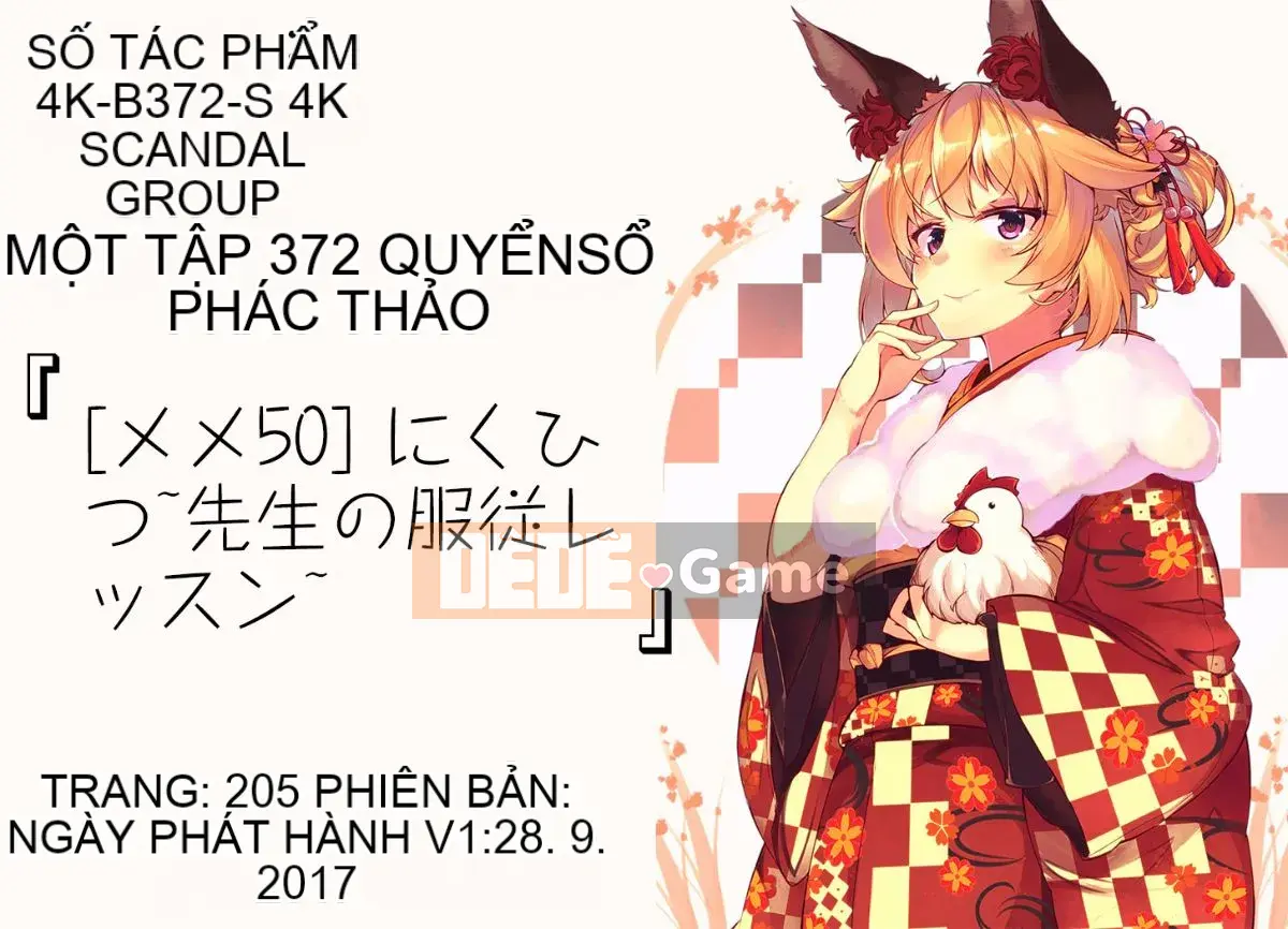 [4K Sweeping Group][Meme 50] Nikuhitsu ~Bài học về sự vâng lời của giáo viên~