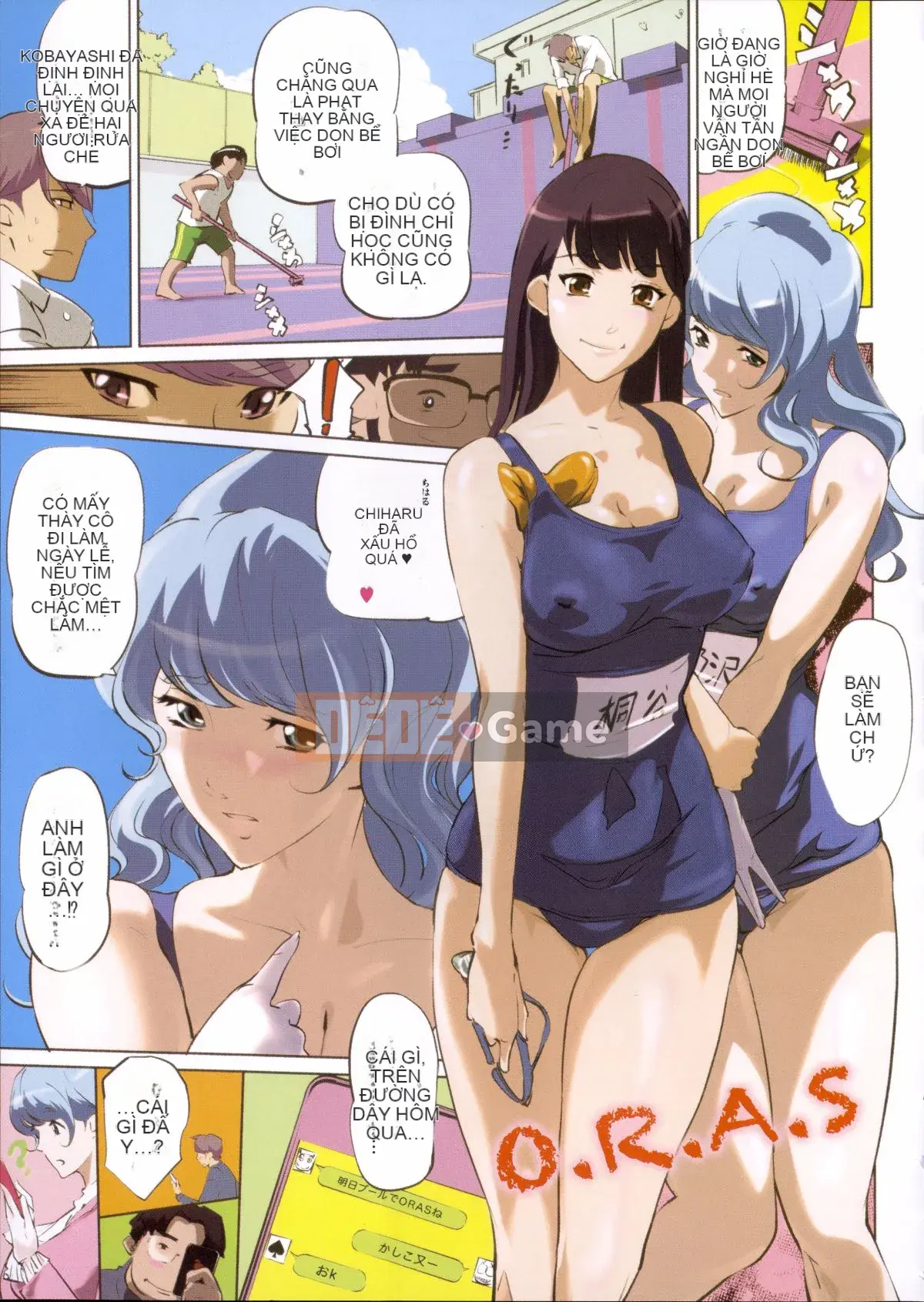 [4K Sweeping Group][Clone Ningen] Thời kỳ nổi loạn của quý cô