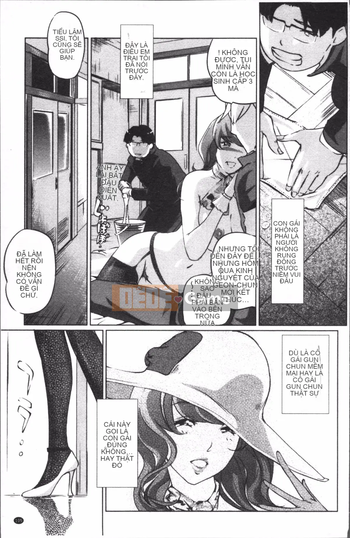 [4K Sweeping Group][Clone Ningen] Thời kỳ nổi loạn của quý cô