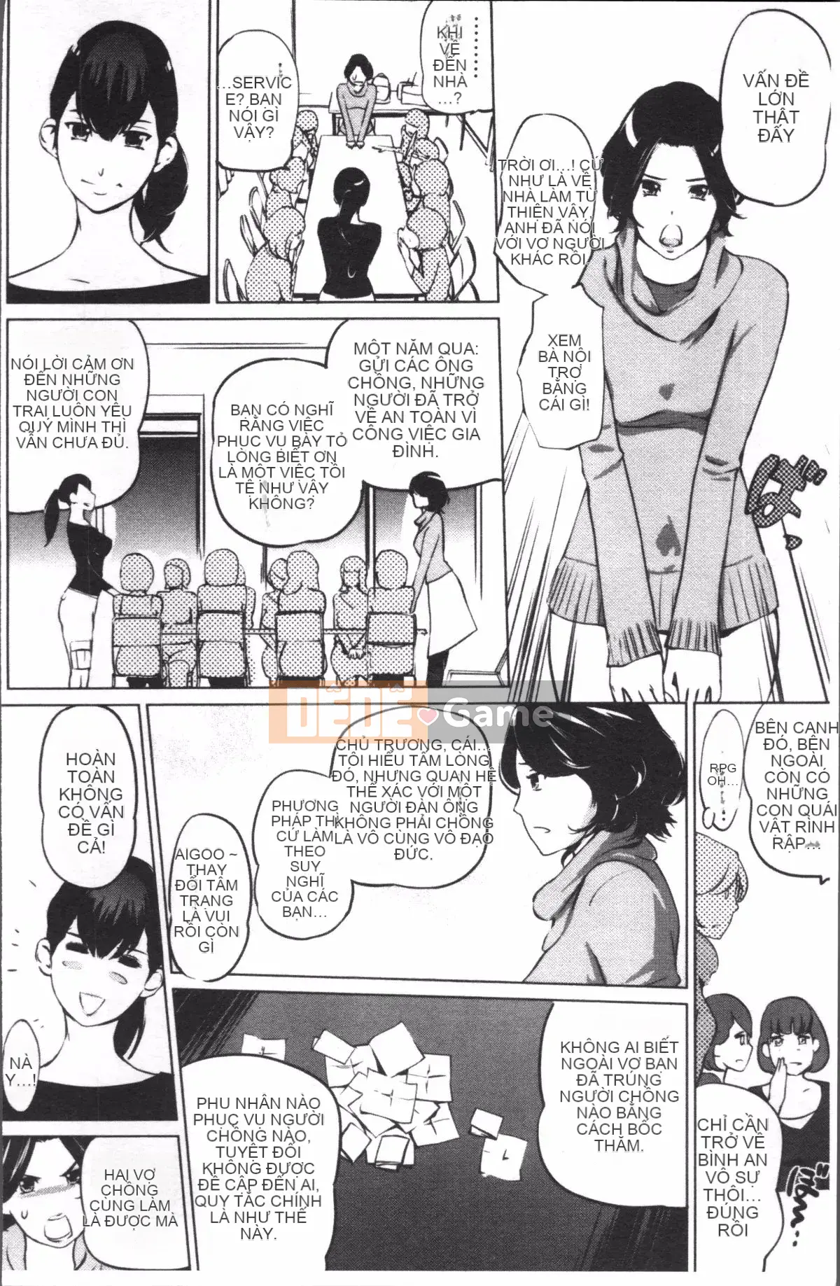 [4K Sweeping Group][Clone Ningen] Thời kỳ nổi loạn của quý cô