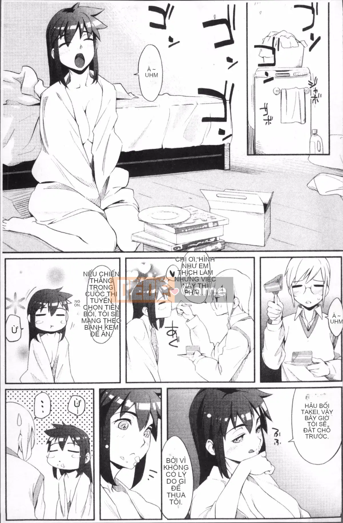 [Nhóm càn quét 4K][Yurikawa] Rung cảm dâu tây sau giờ học