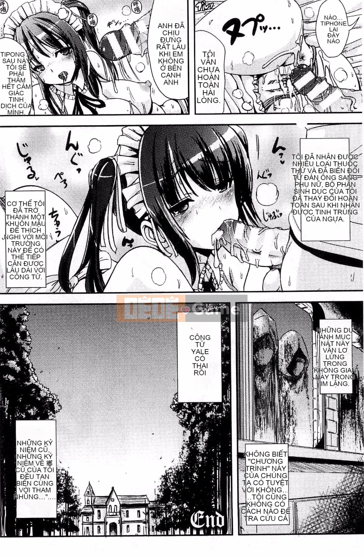 [Maruneko] Trance "B" Maid x Morning Woman và Futanari Ojou-sama Kế hoạch chuyển đổi "B" Injo Mercenary [Kazeteki Koubou]