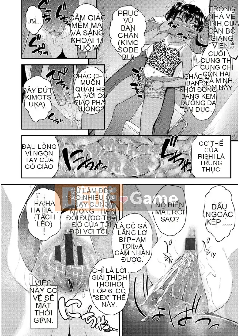 [Hiroyuki Hikoma] Tôi là một đứa trẻ con gái, nhưng tôi rất giỏi trong việc phát triển, vì vậy tôi đã thử giáo dục tinh dịch